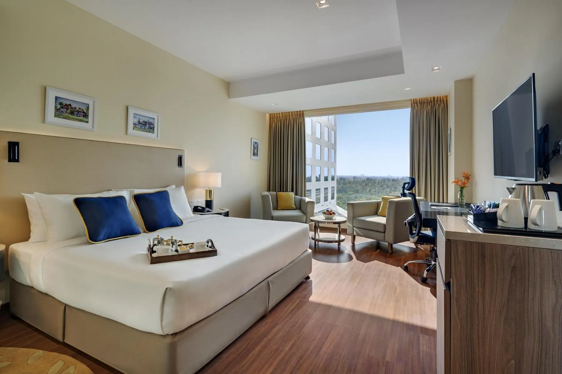 Bedroom, Bed in O by Tamara, Trivandrum