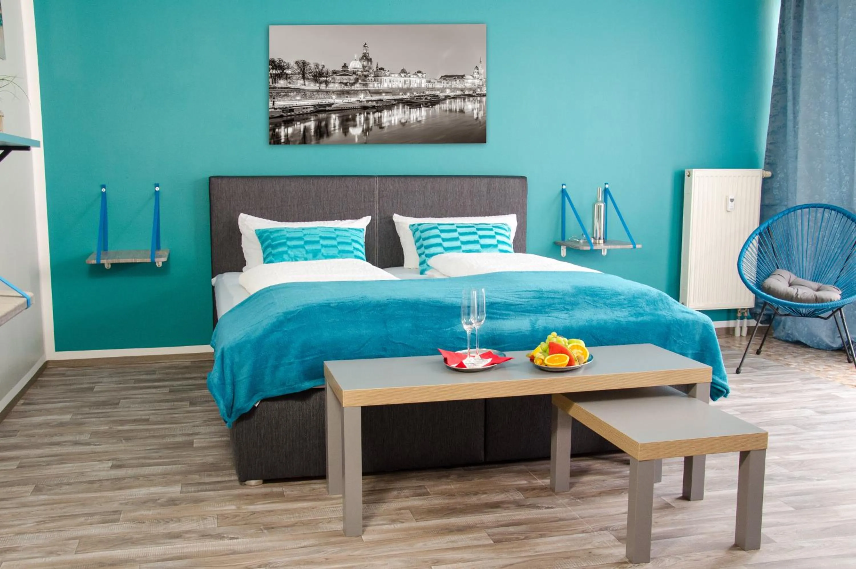 Bed in underSTAYtement am Schloss