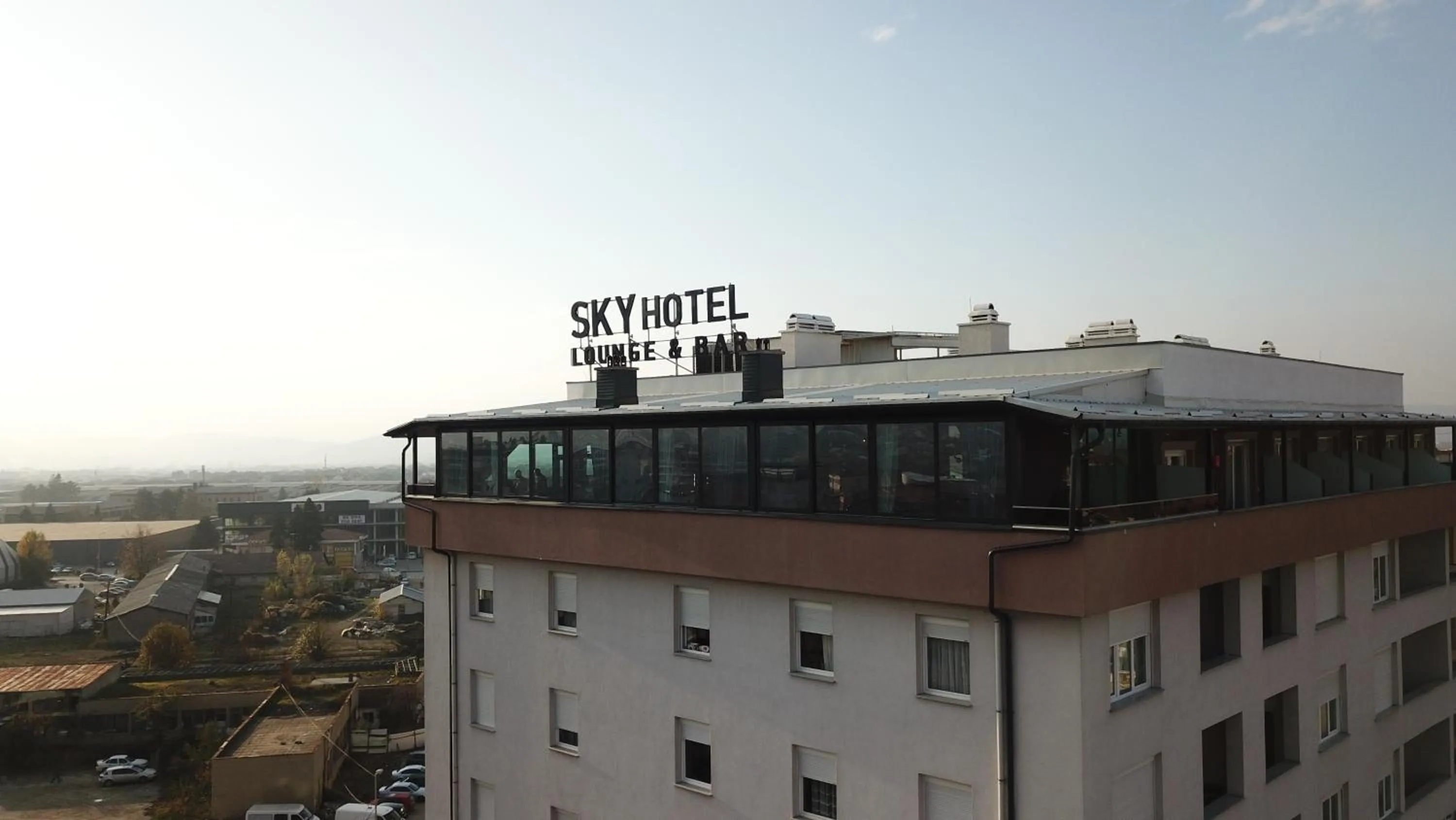 Property building in Sky Hotel