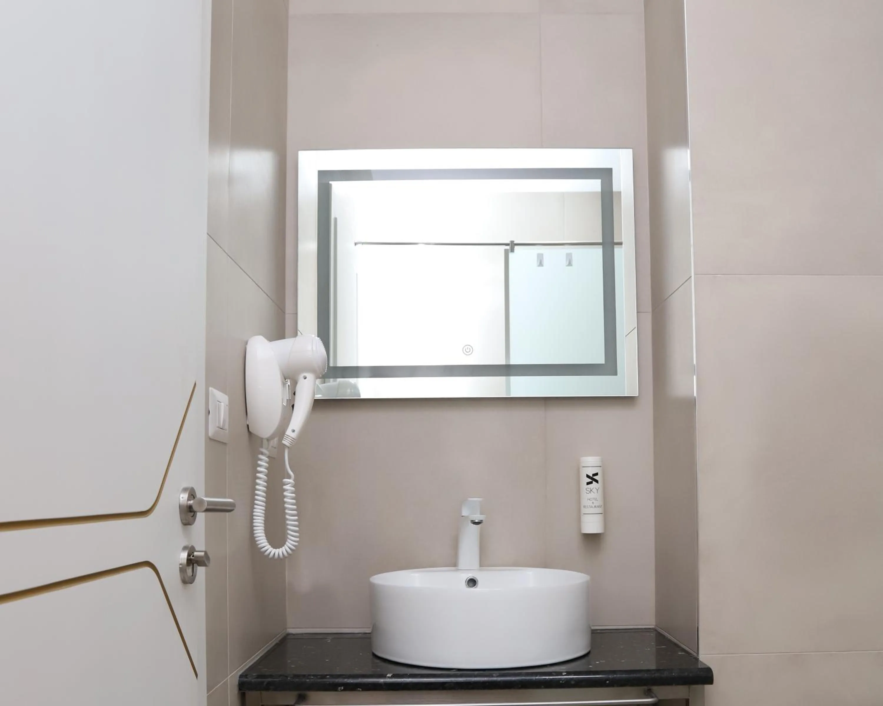 Bathroom in Sky Hotel