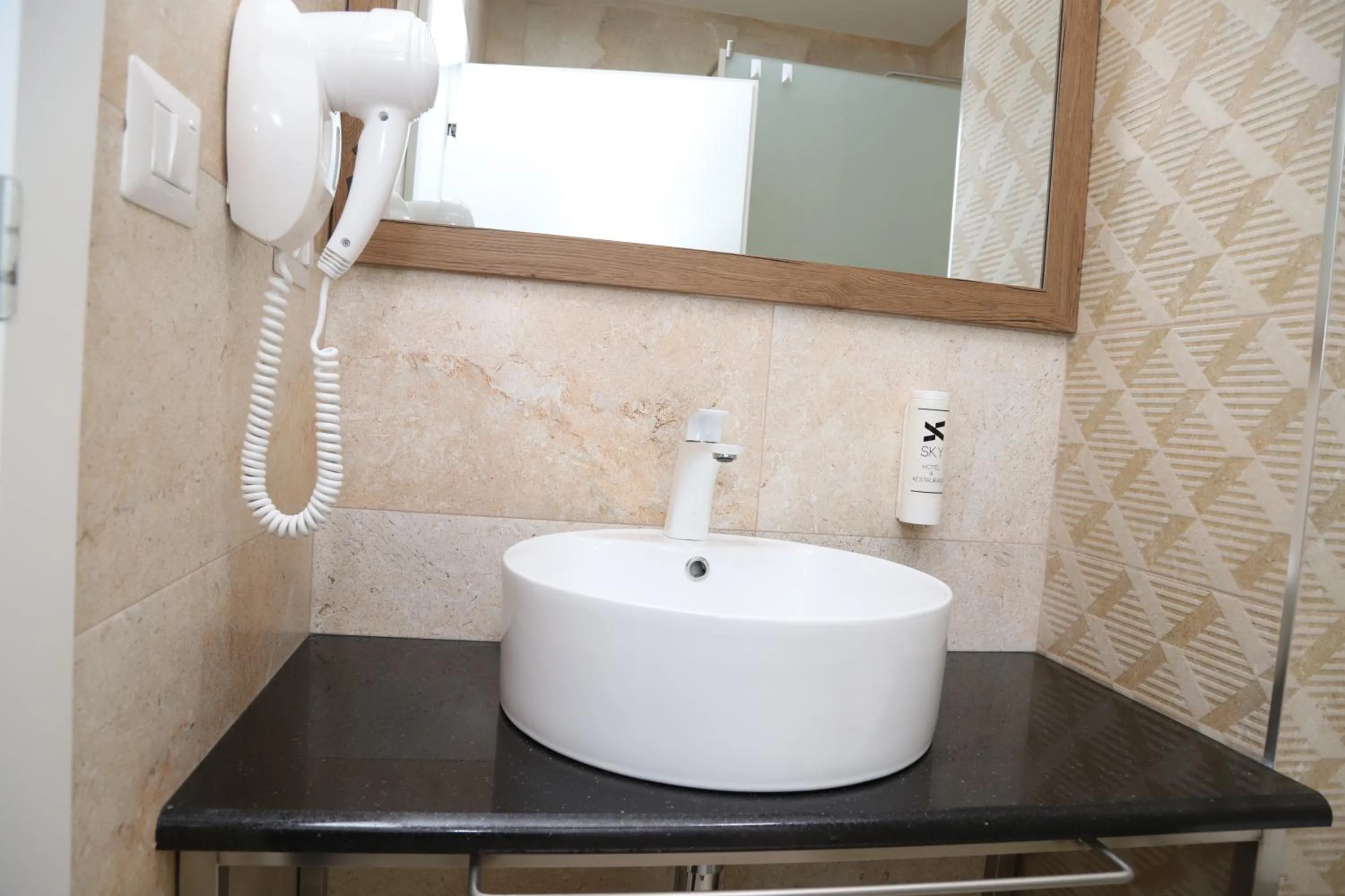 Bathroom in Sky Hotel