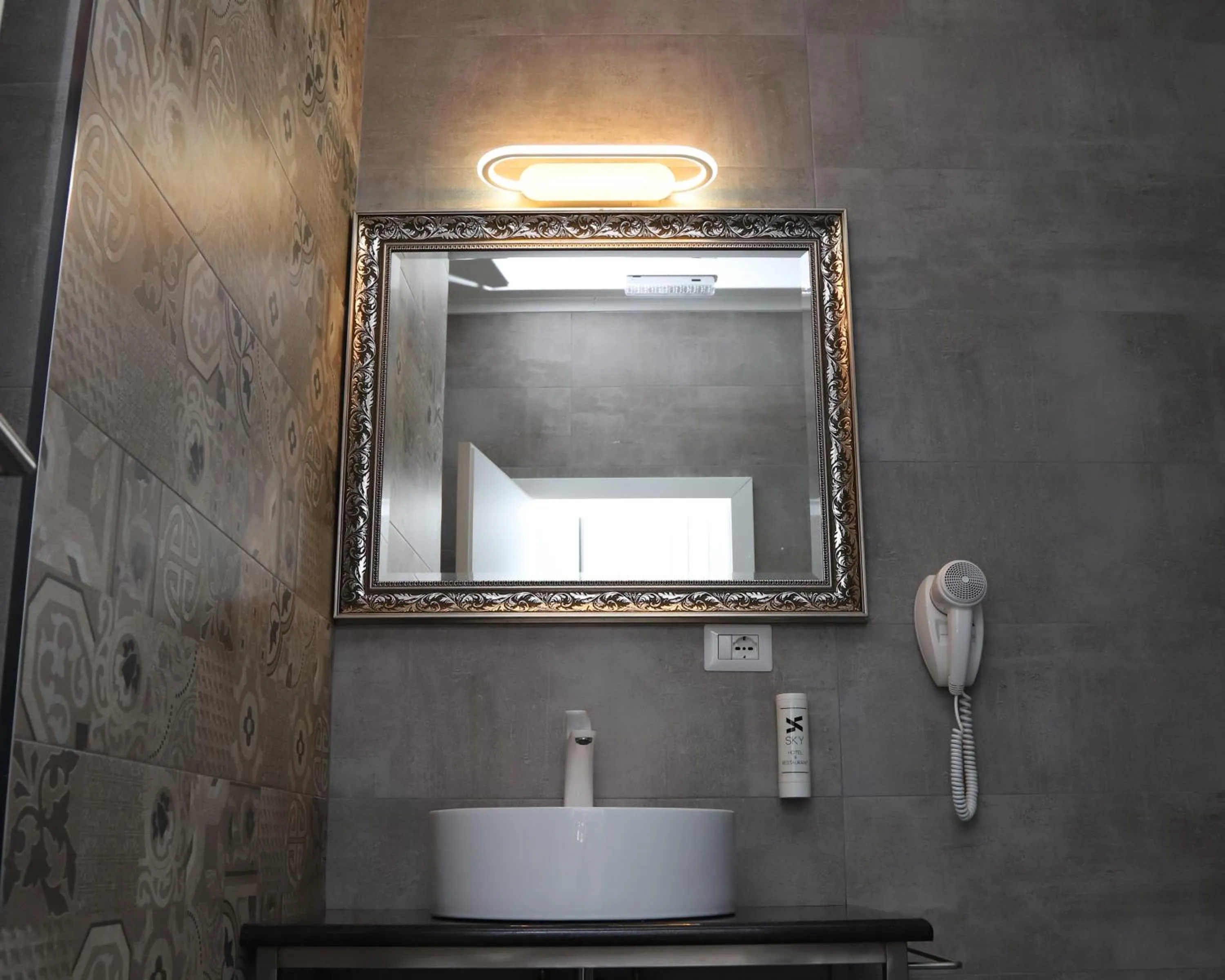Bathroom in Sky Hotel