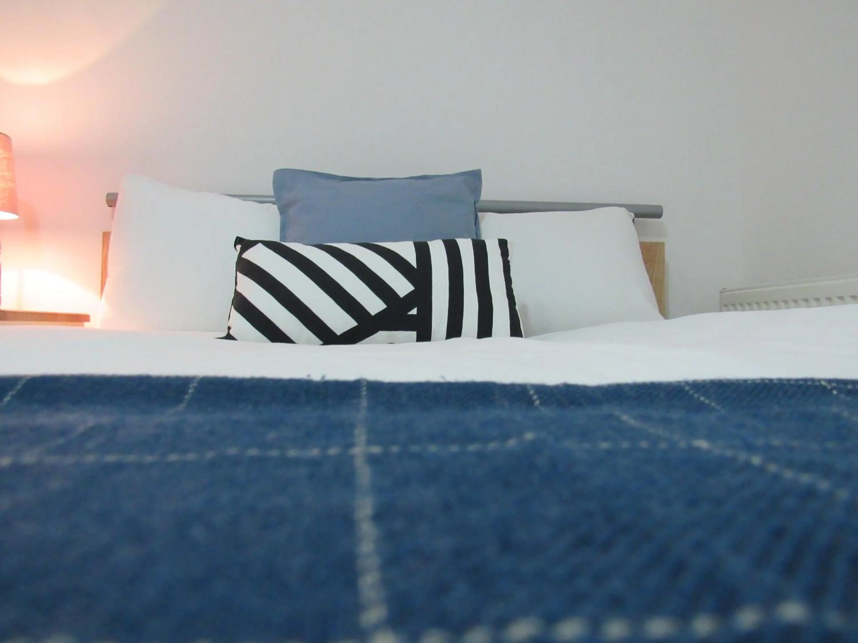 Bed in The Tas Suites - Tas Accommodations