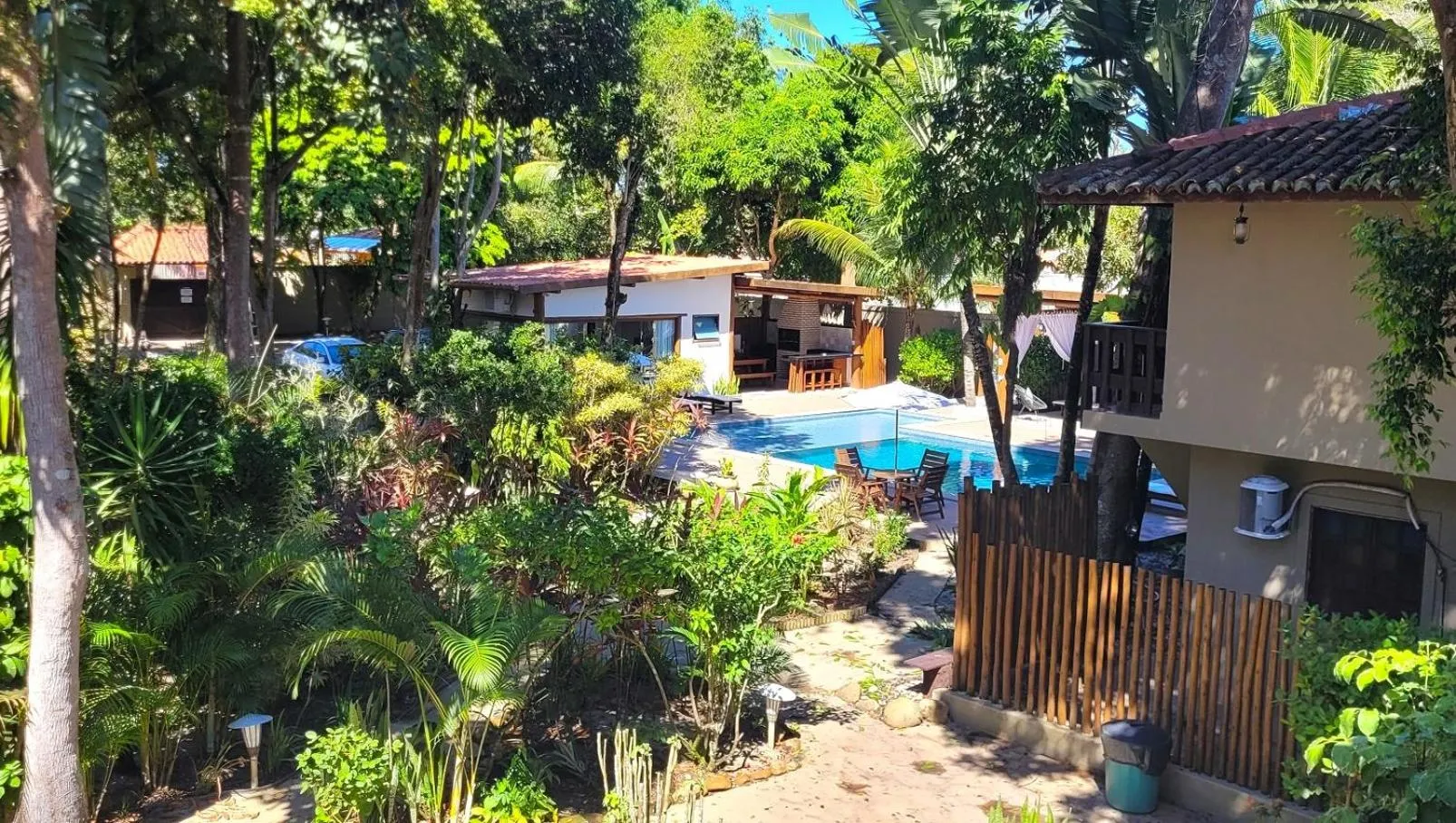 Garden view in Residencial Maria Pitanga