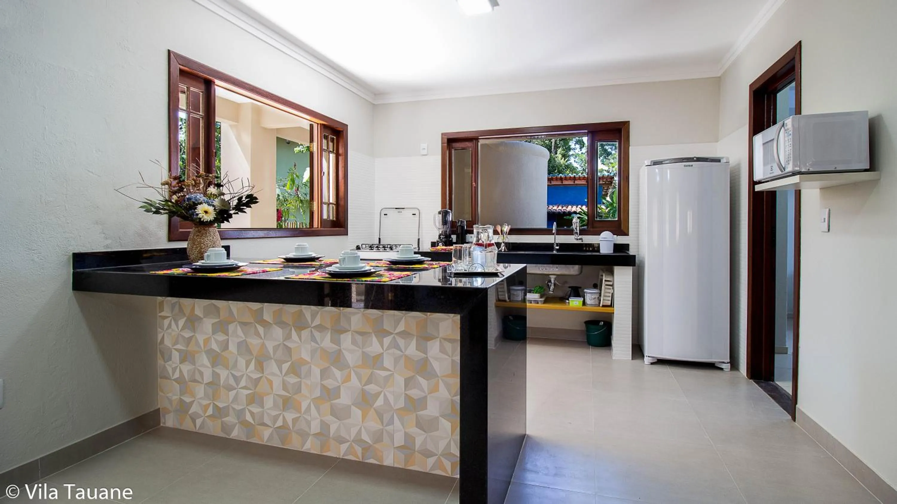 Kitchen or kitchenette in Residencial Maria Pitanga