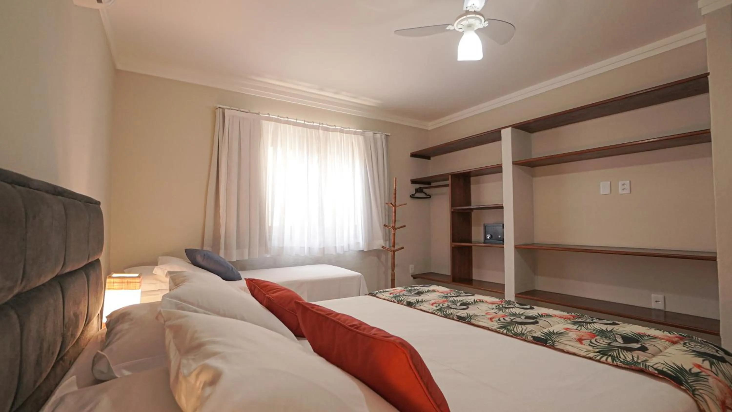 Bedroom, Bed in Residencial Maria Pitanga