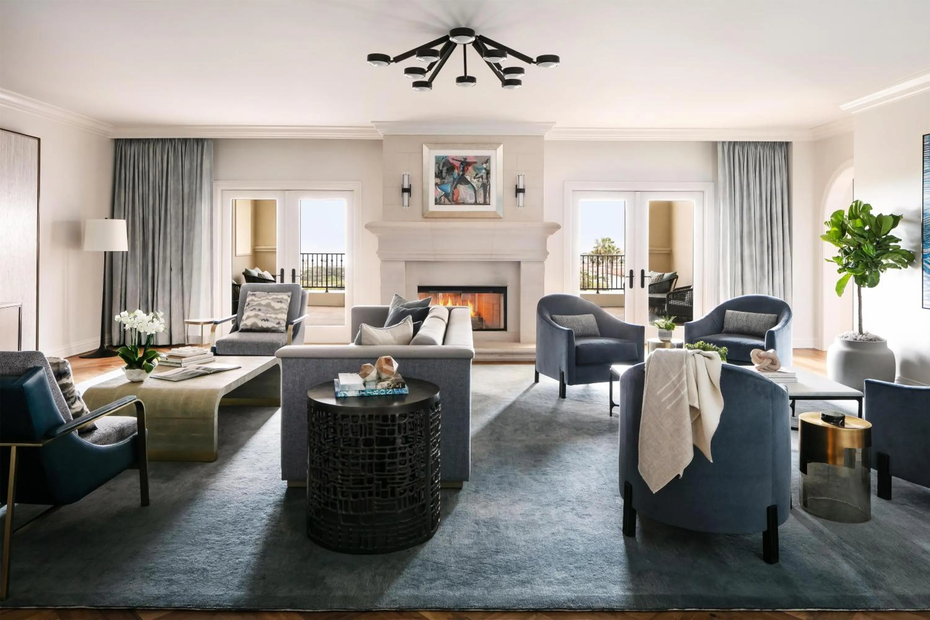 Living room in Waldorf Astoria Monarch Beach Resort & Club