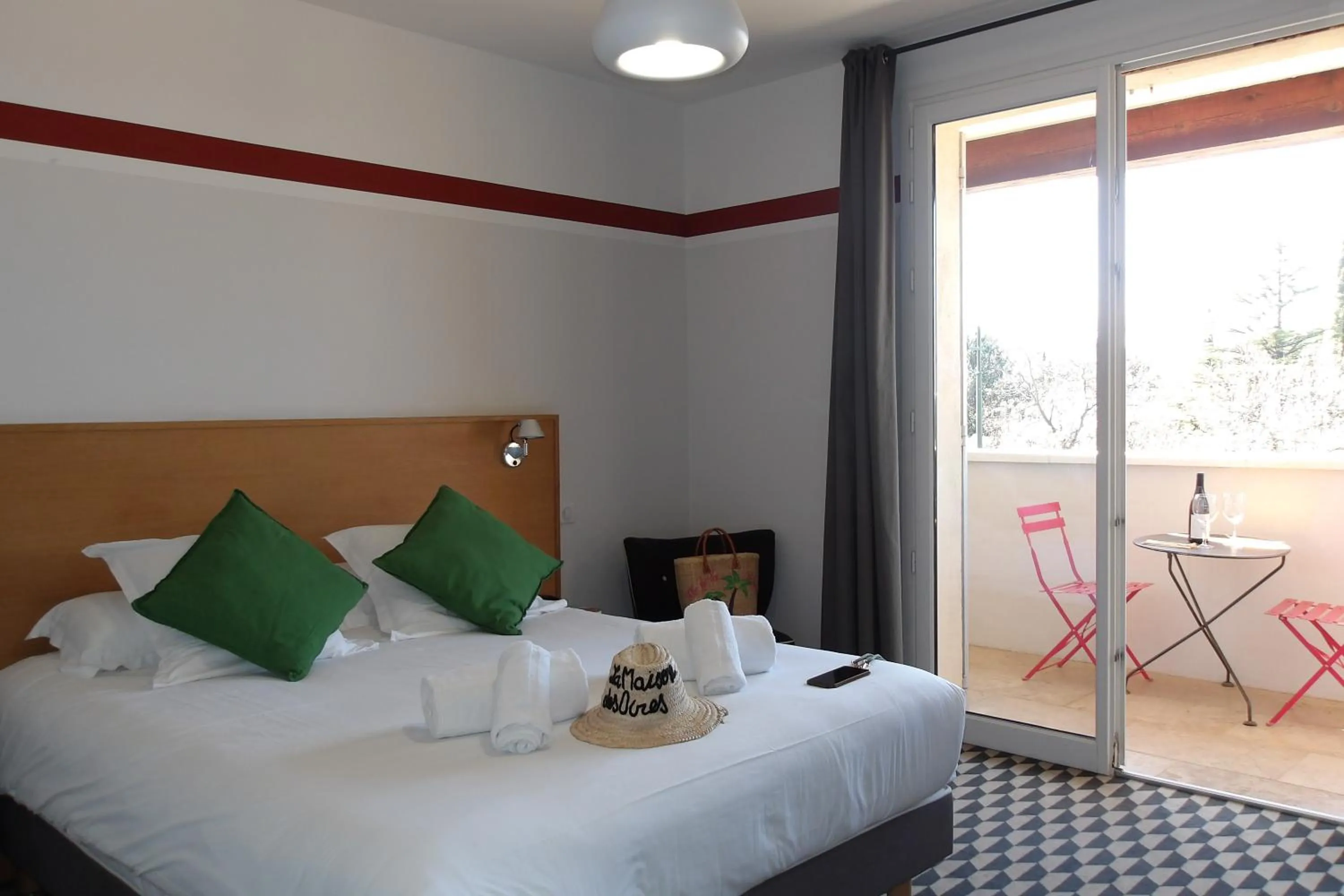 Bed in La Maison des Ocres - Provence