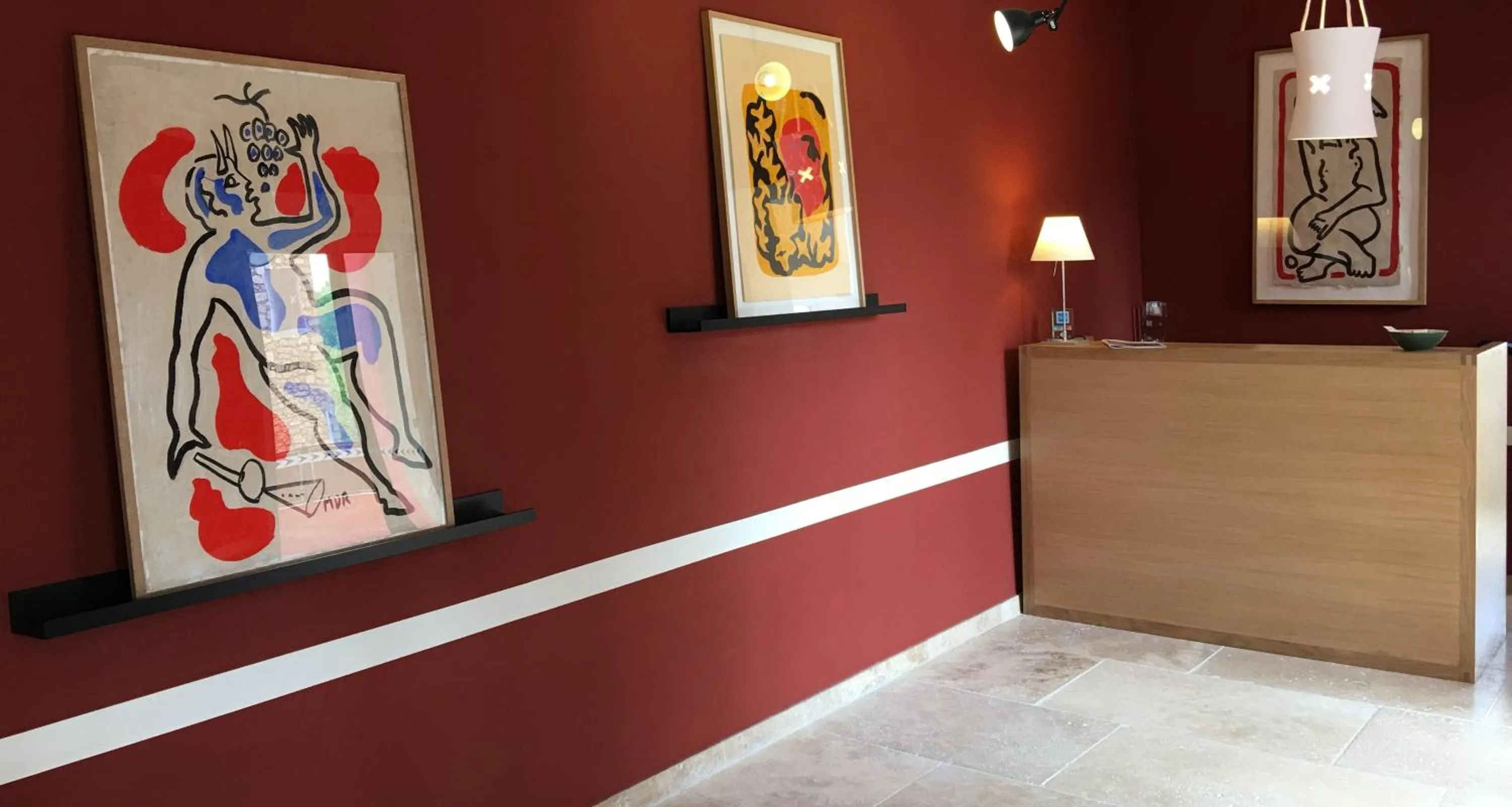 Lobby or reception in La Maison des Ocres - Provence