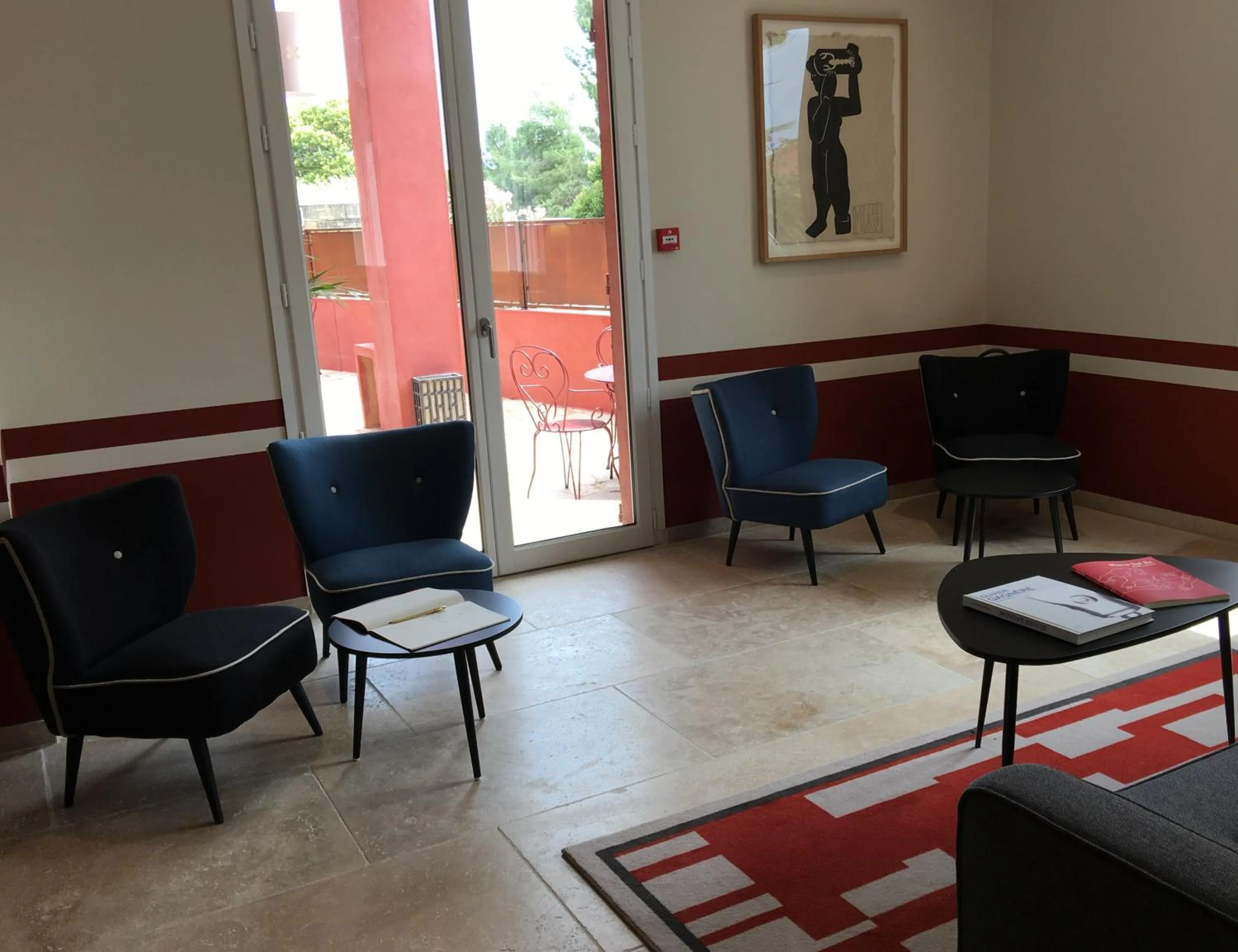 Living room in La Maison des Ocres - Provence