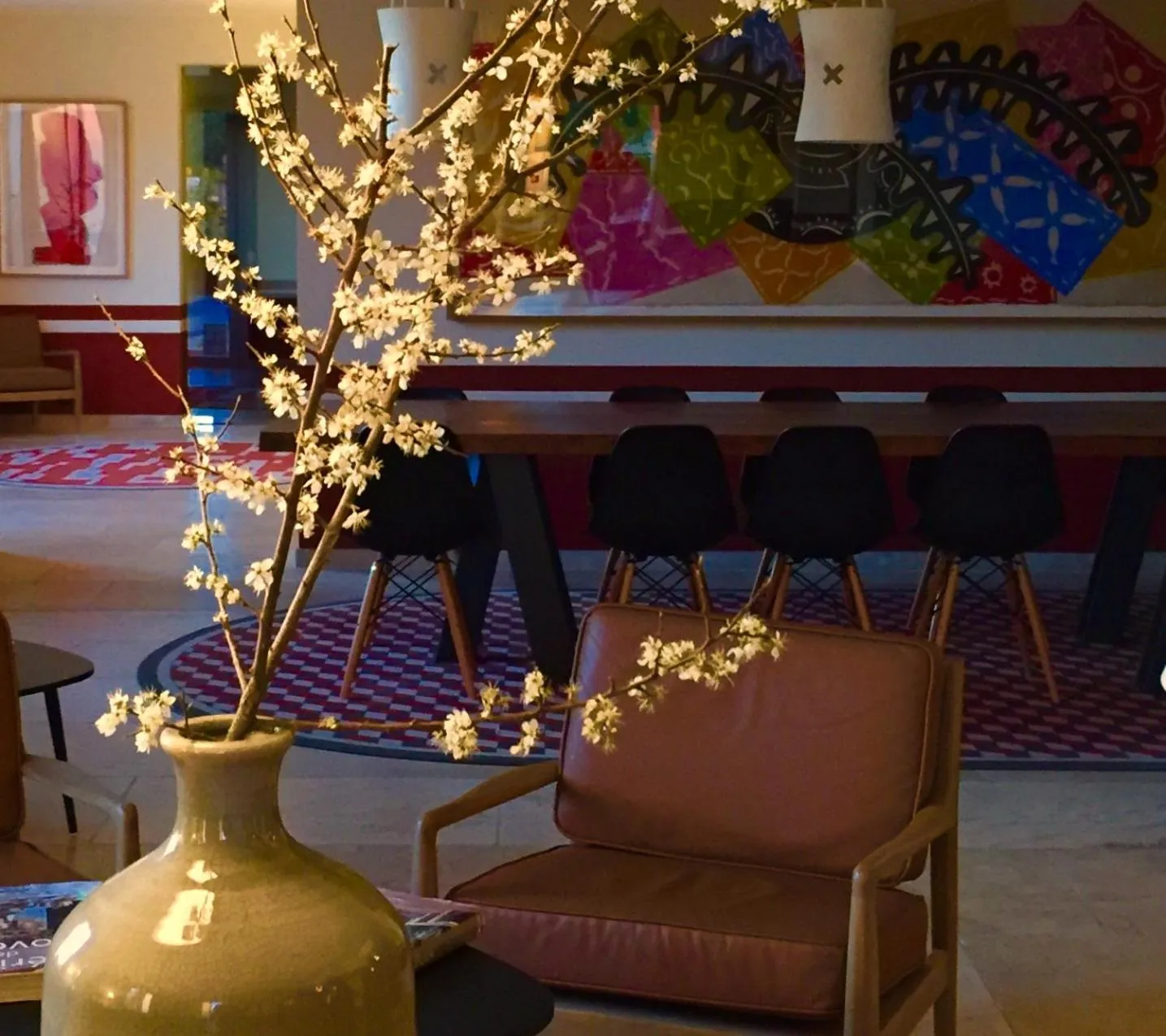 Living room in La Maison des Ocres - Provence