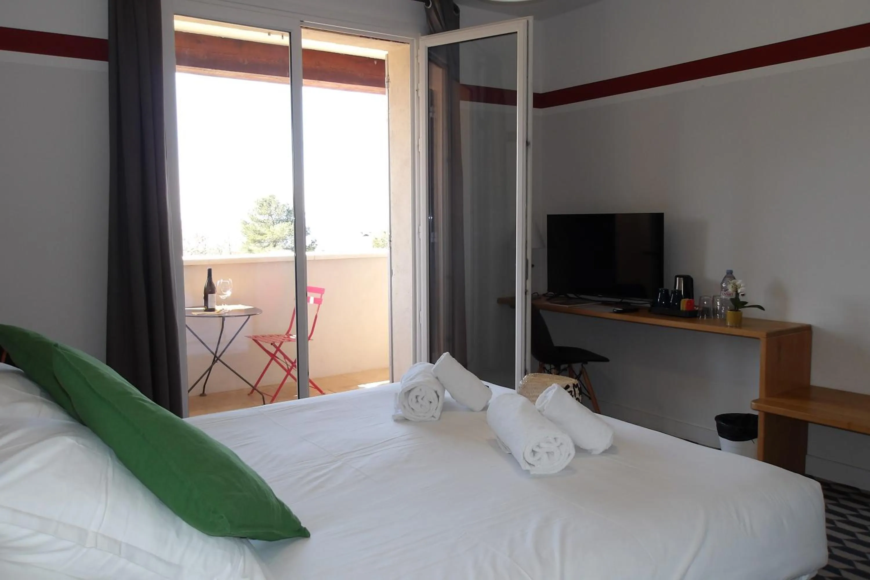 Bed in La Maison des Ocres - Provence