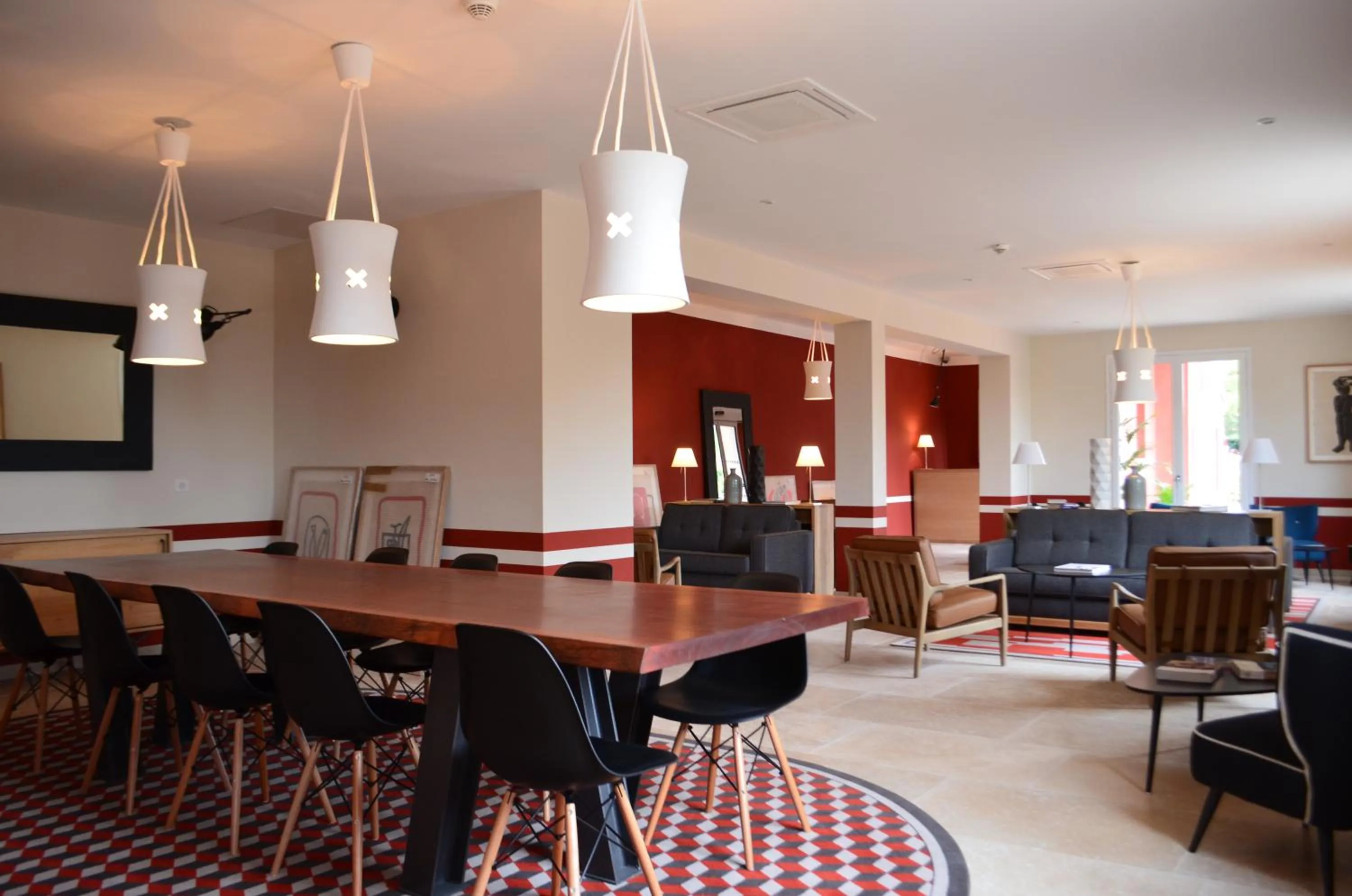 Living room in La Maison des Ocres - Provence