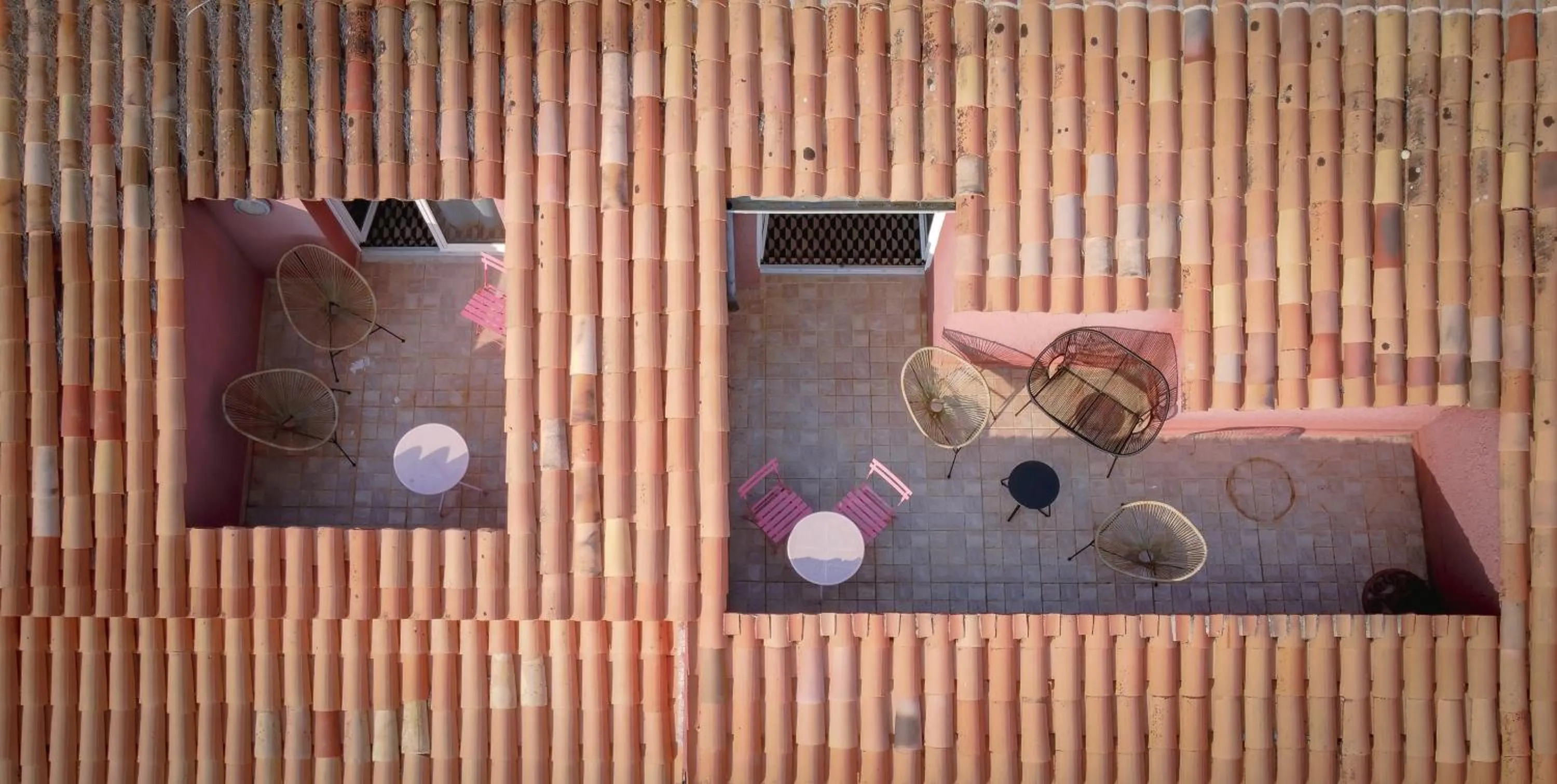 Patio in La Maison des Ocres - Provence