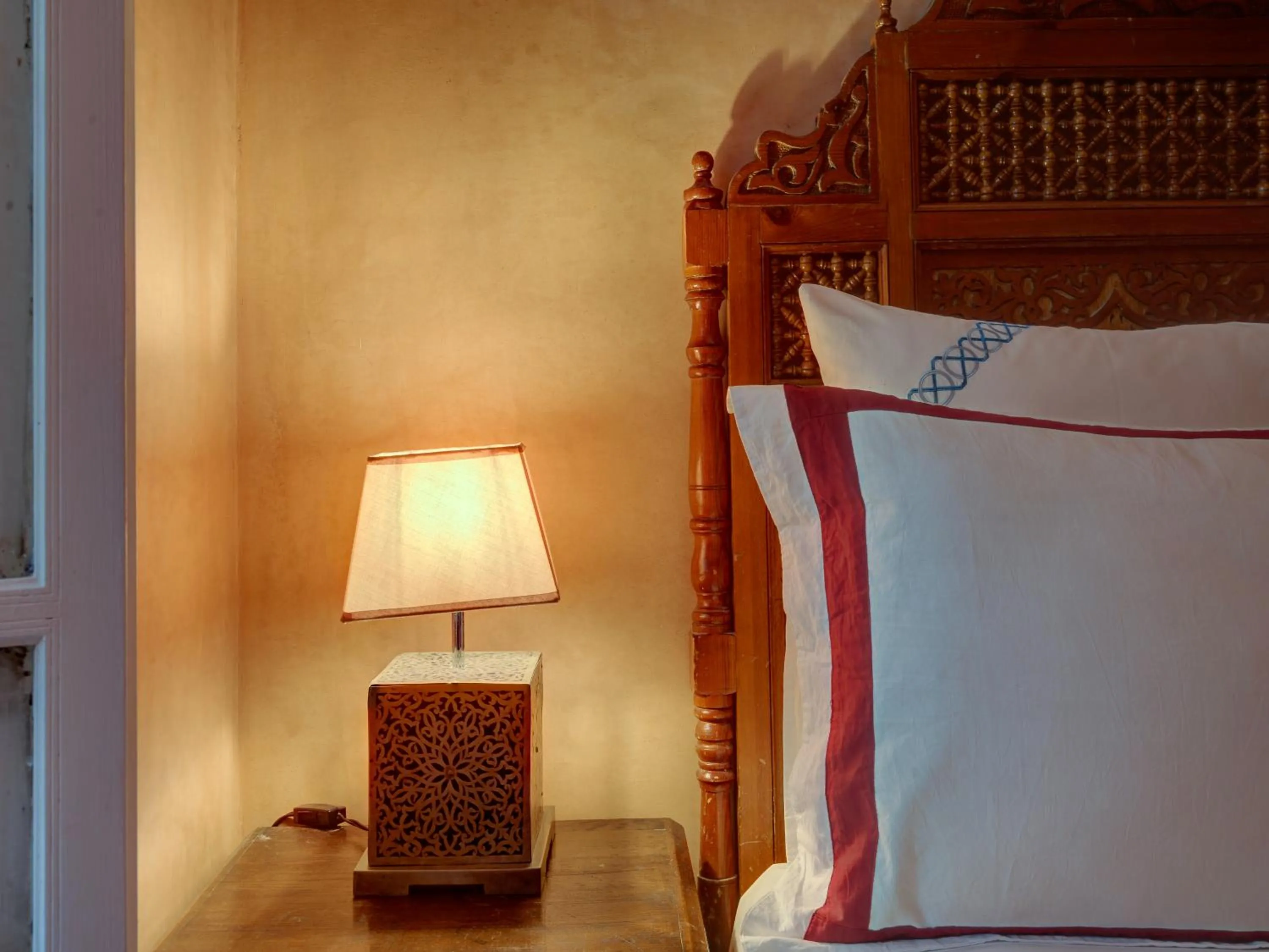 Bed in Riad Princesse Du Désert & Spa