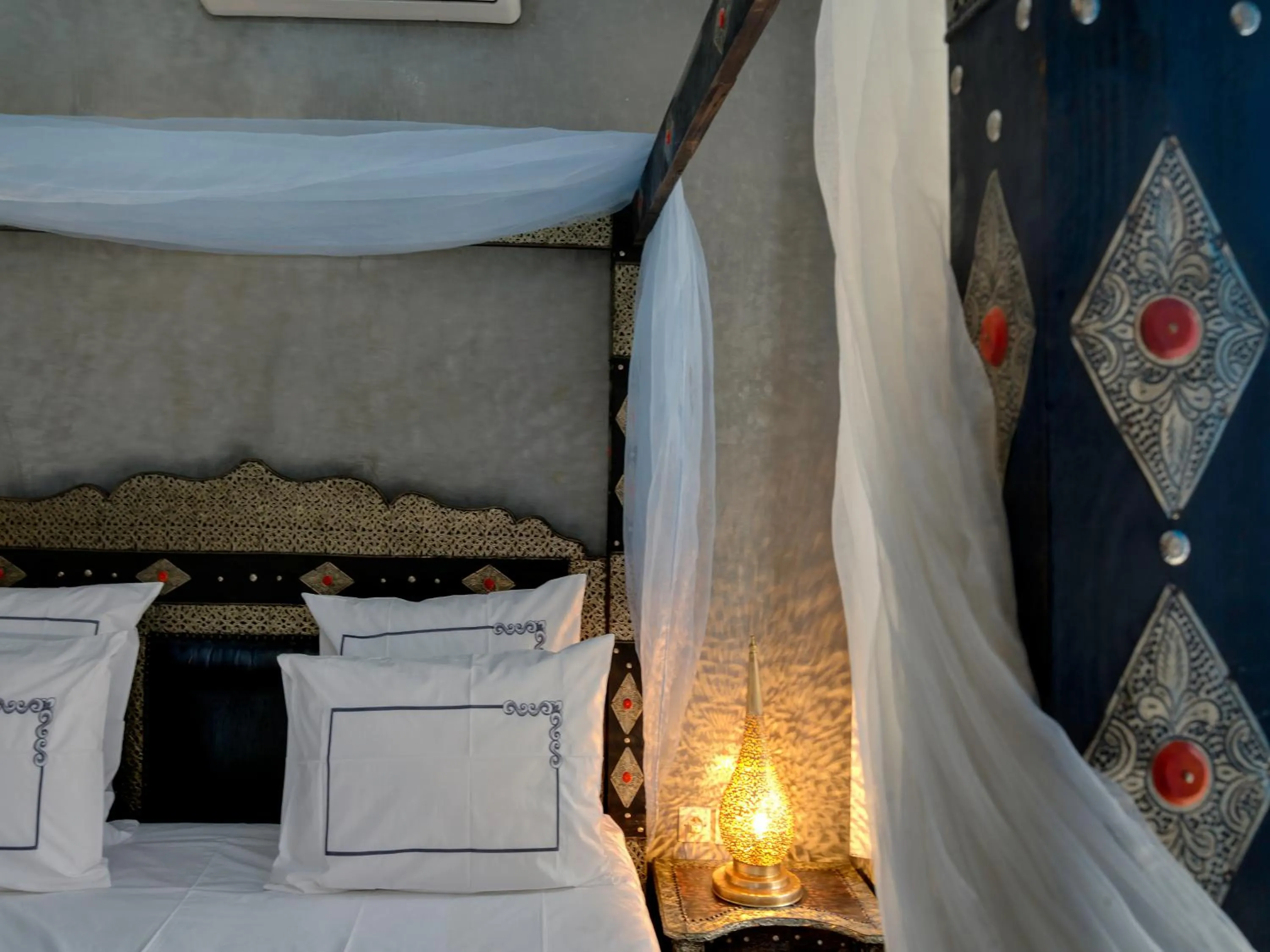 Bed in Riad Princesse Du Désert & Spa