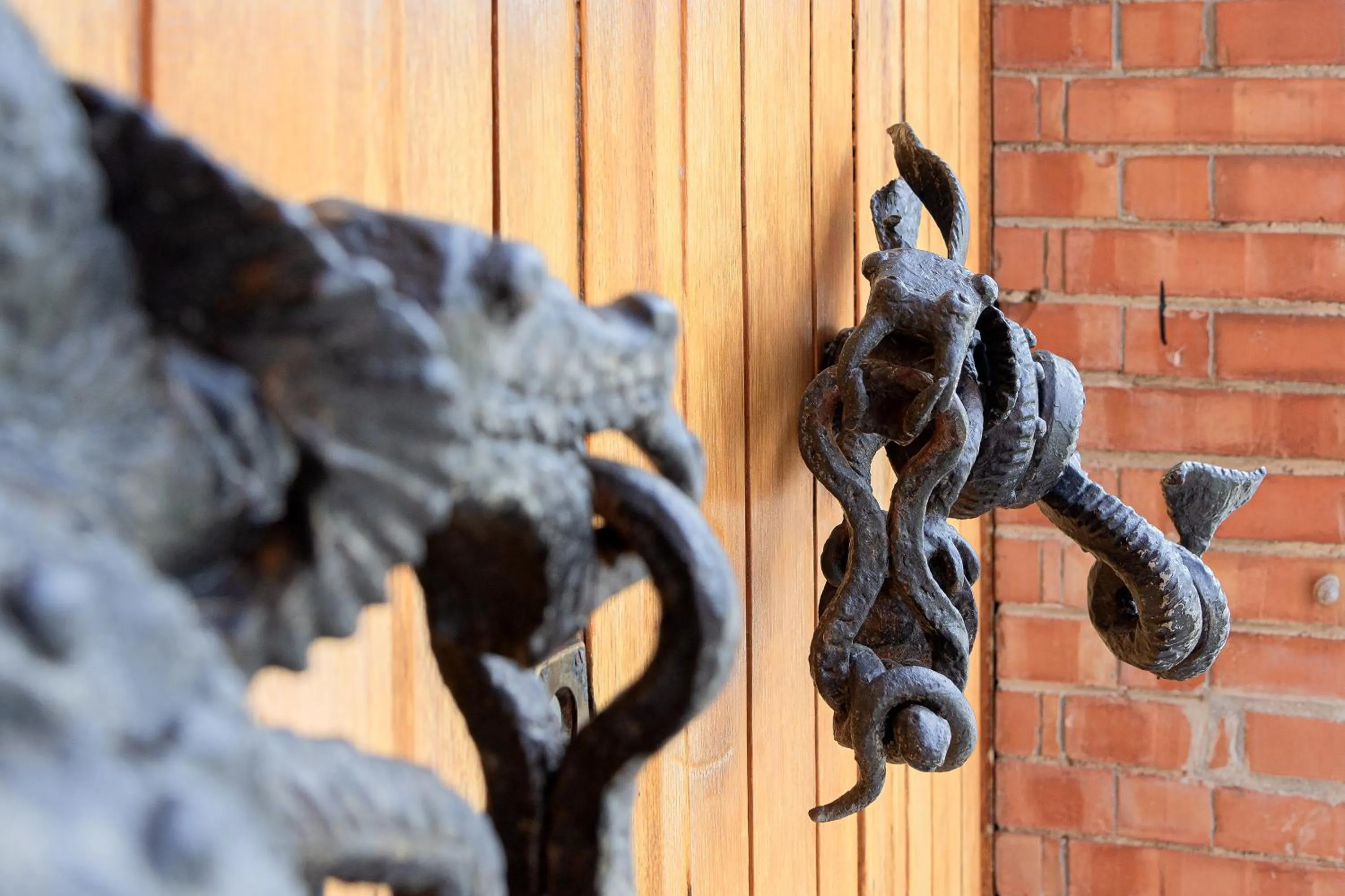 Decorative detail in B & B Torre Saracena