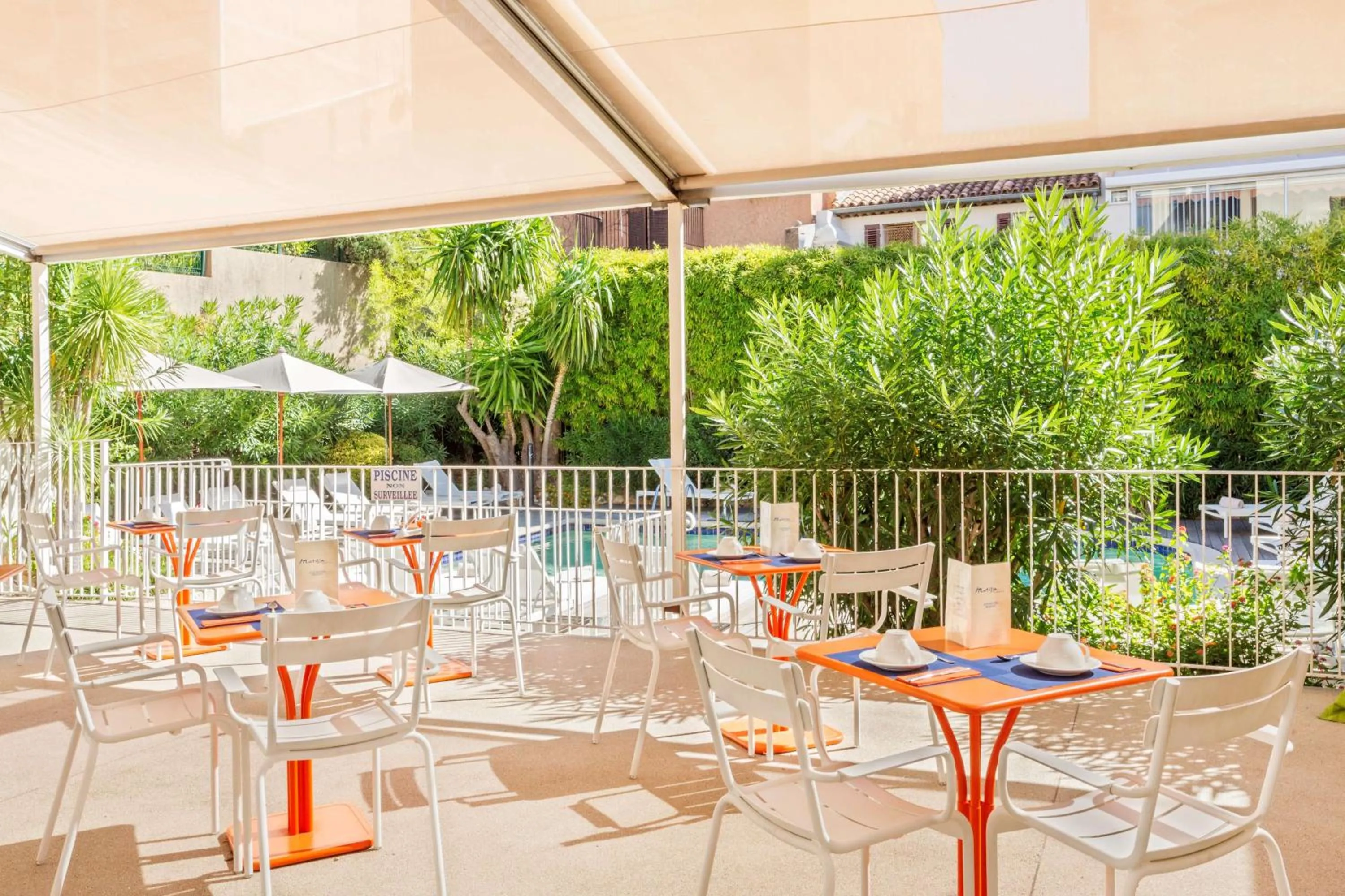 Restaurant/places to eat in Best Western Hotel Matisse