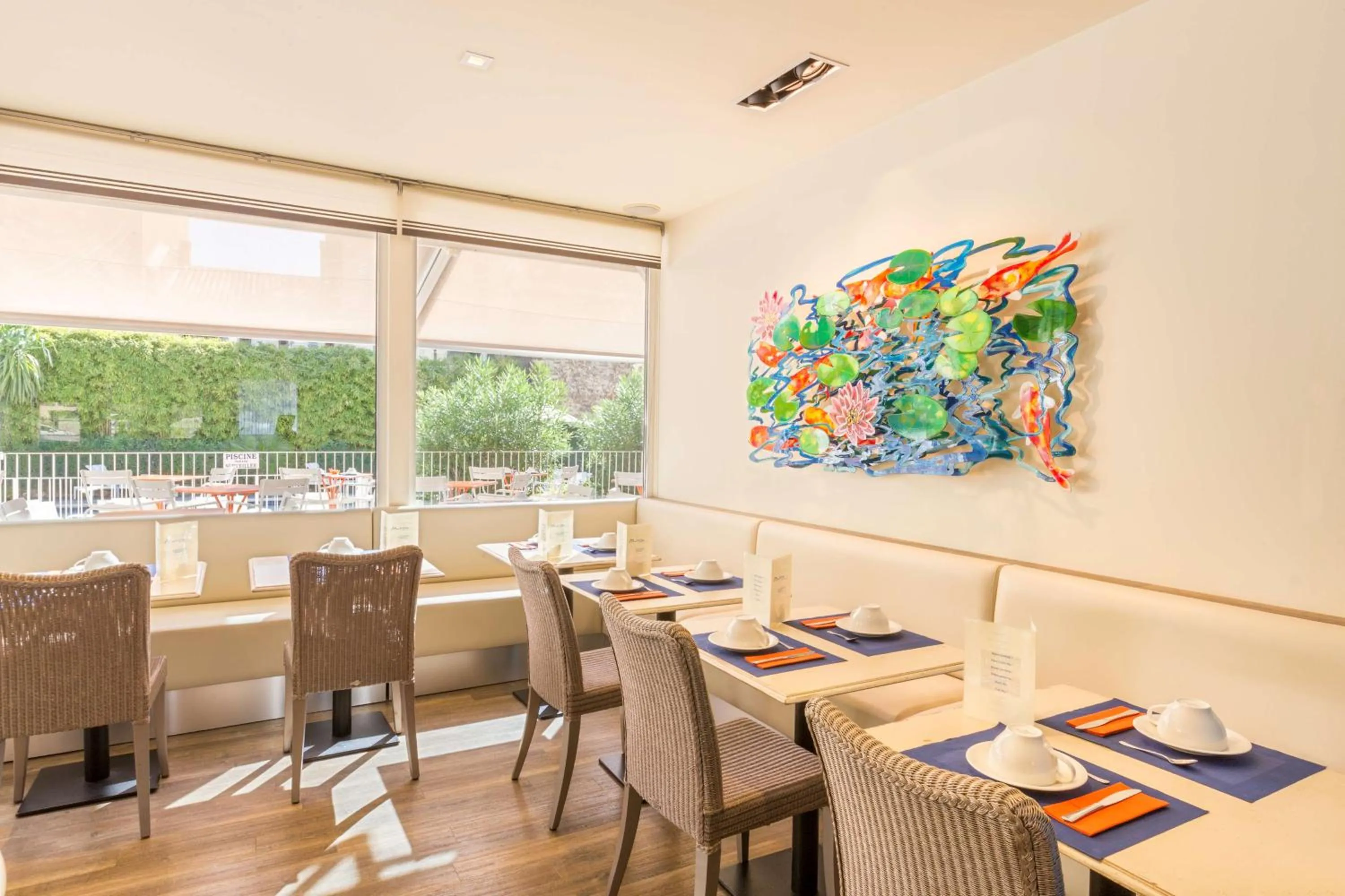 Restaurant/places to eat in Best Western Hotel Matisse