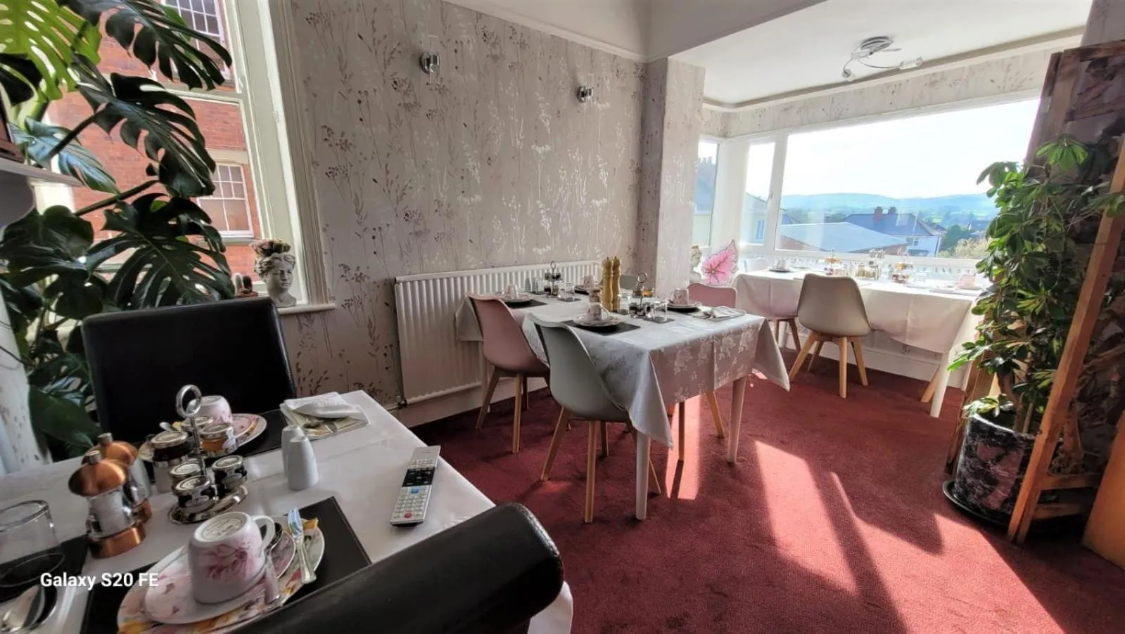 Seating area in Greylands Guest House