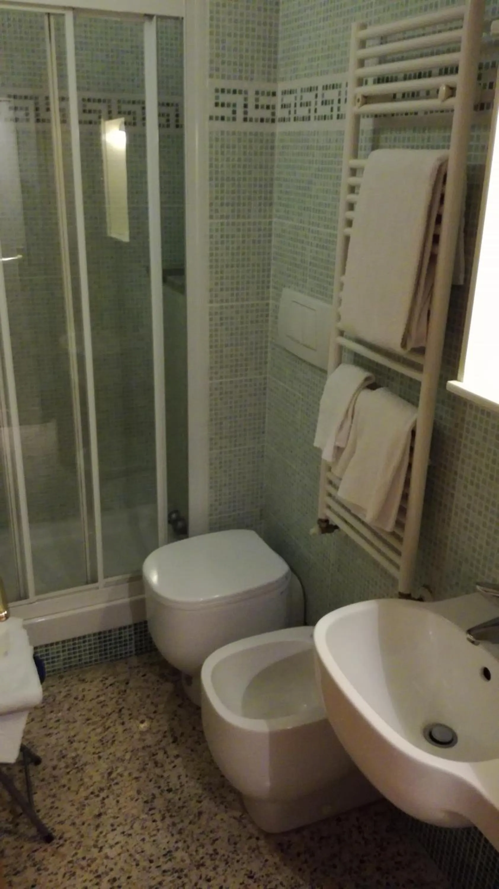 Bathroom in Albergo Le Rose