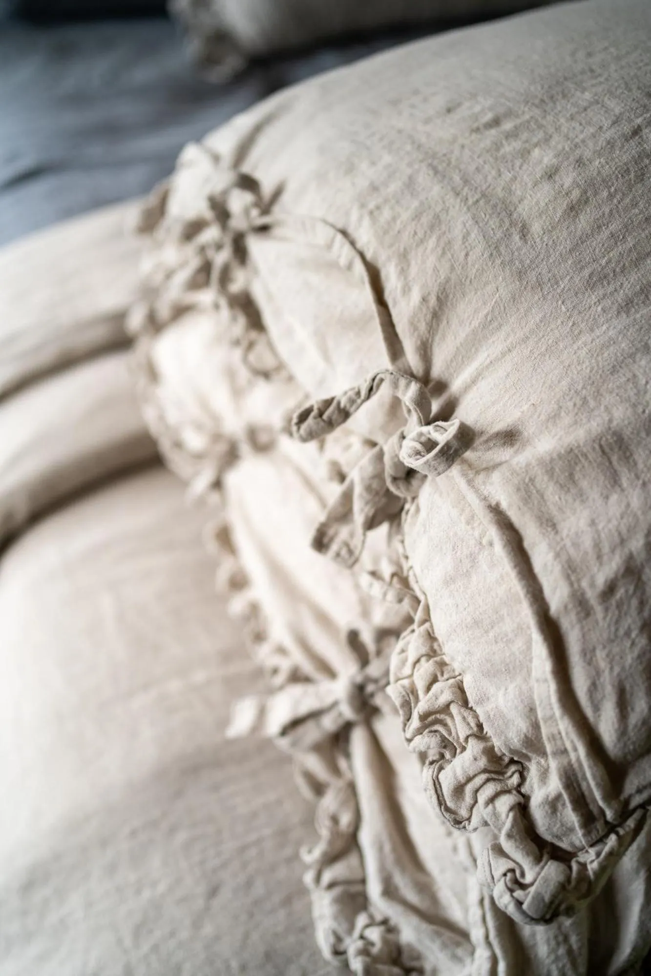 Bed in Owl's Nest Suites