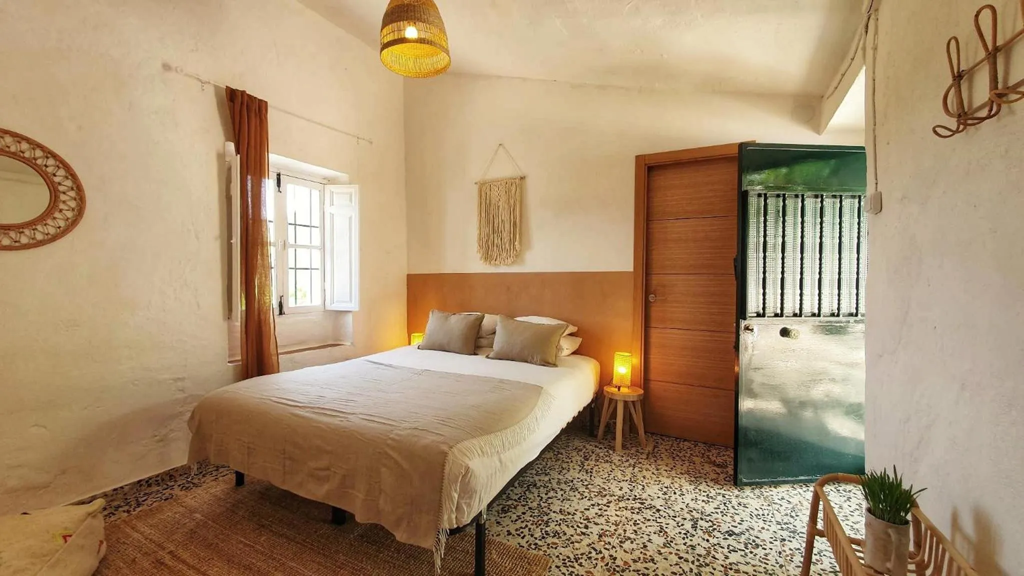 Bedroom, Bed in Finca Serrato