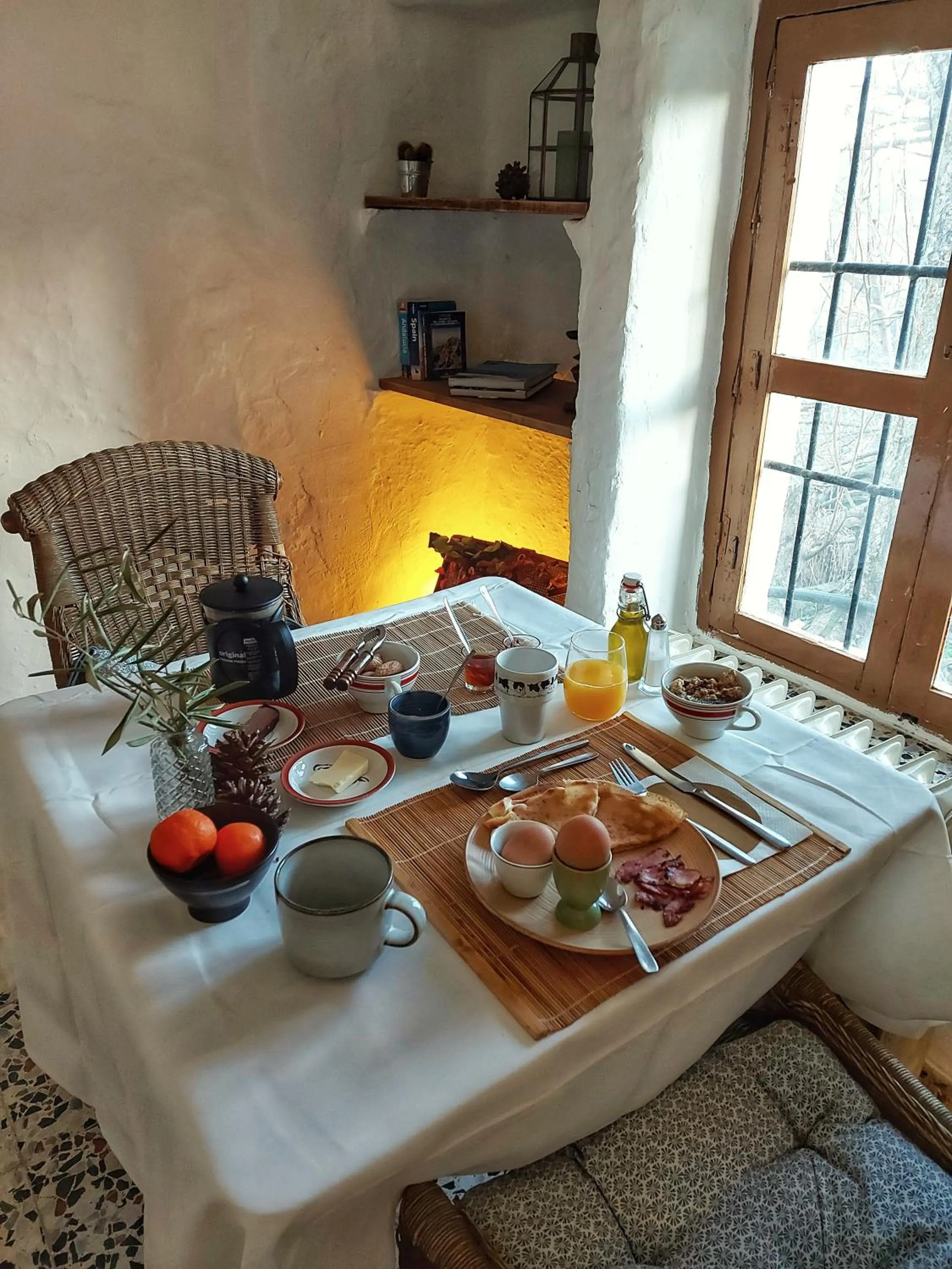 Breakfast in Finca Serrato