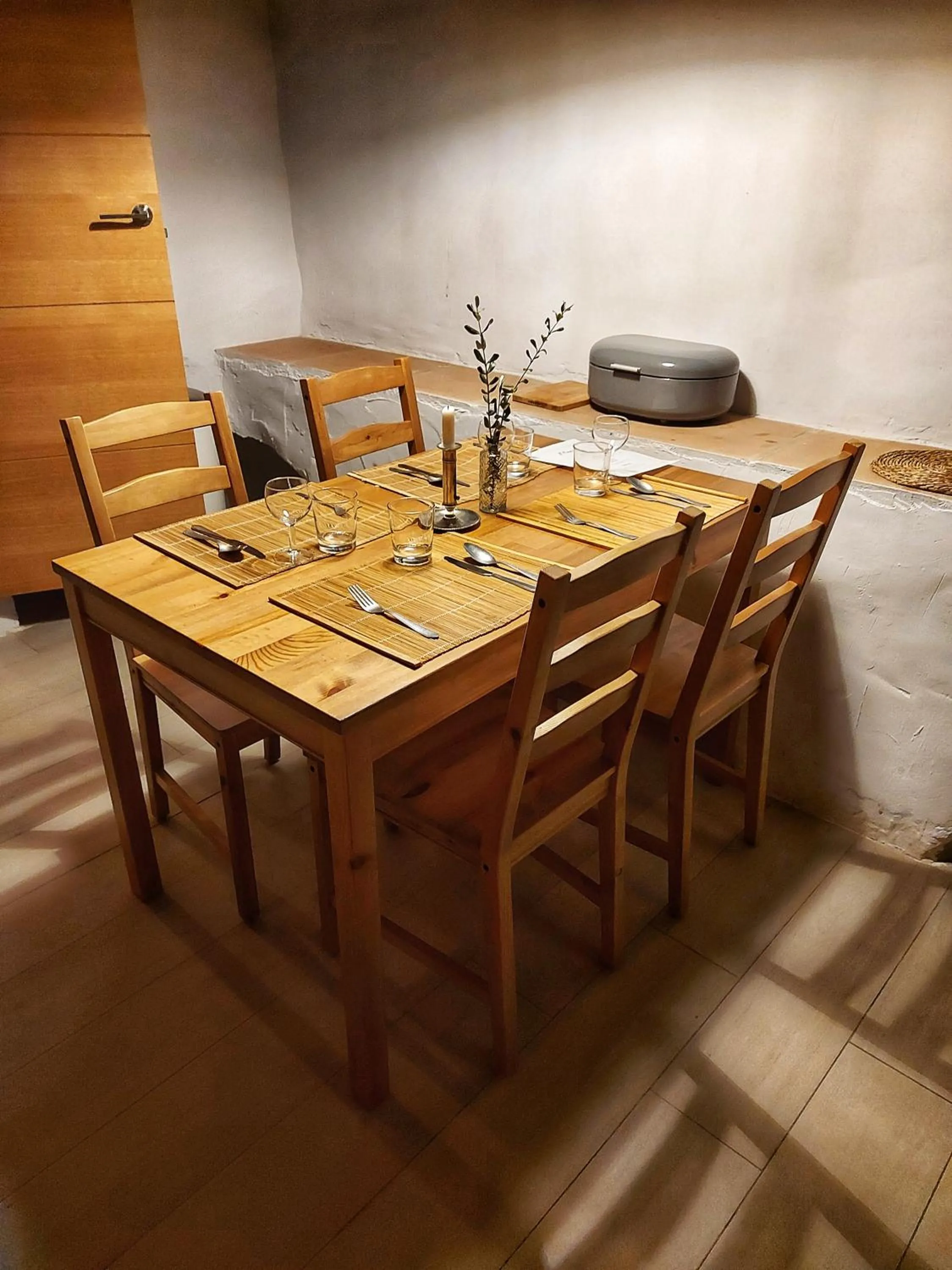 Dining area in Finca Serrato