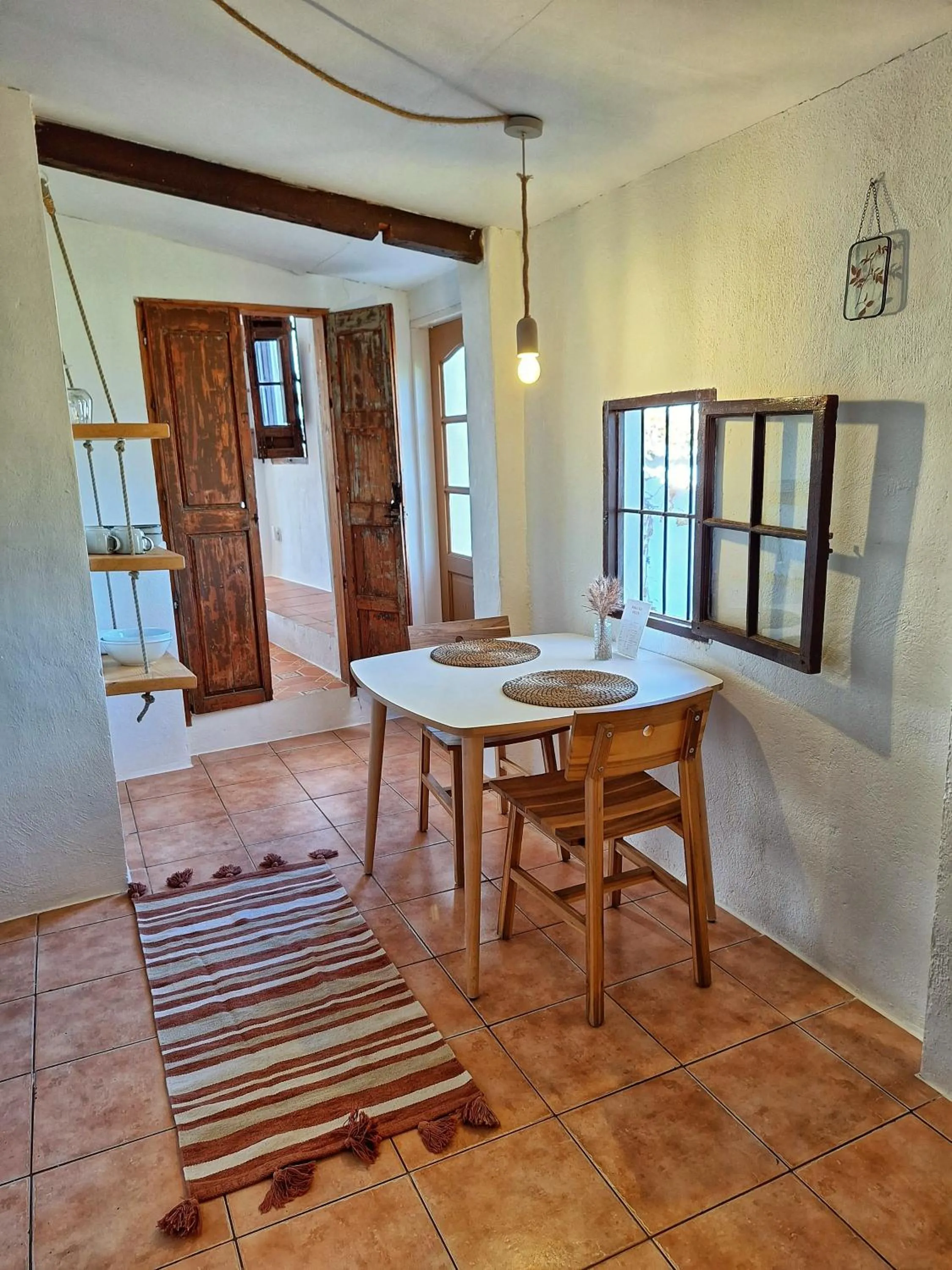 Dining area in Finca Serrato