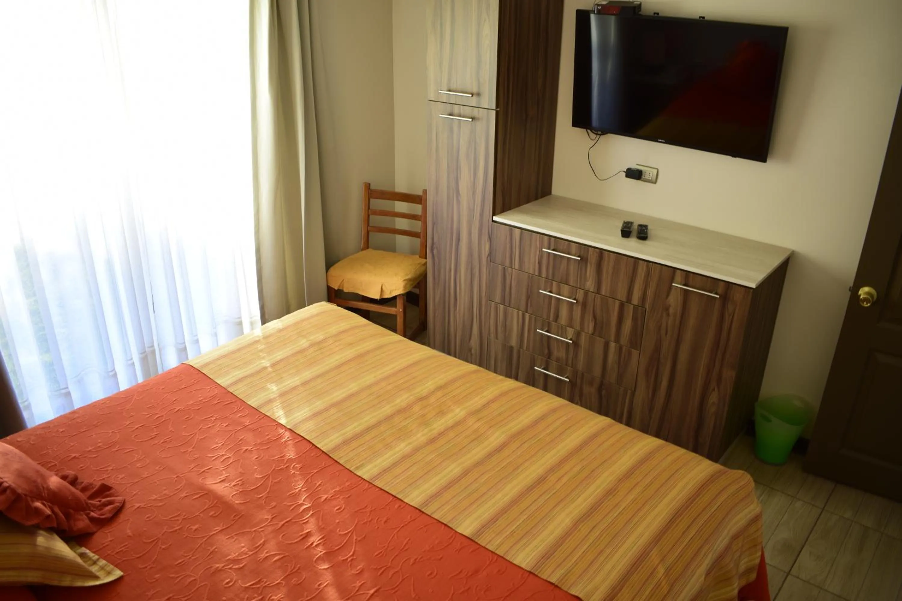 Bedroom, Bed in Apart Hotel Y Cabanas Vegasur