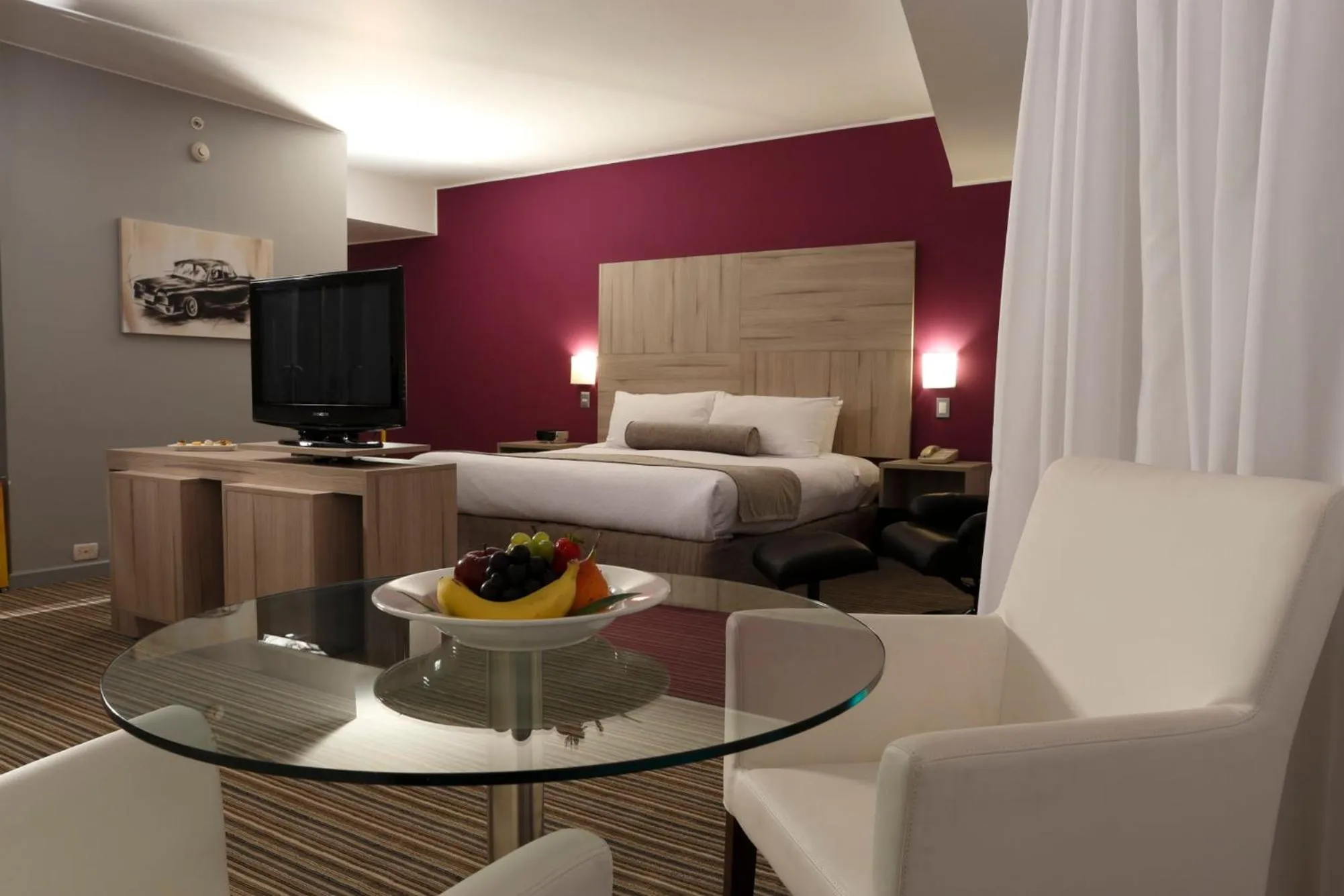 Photo of the whole room, Bed in Crowne Plaza Lima by IHG