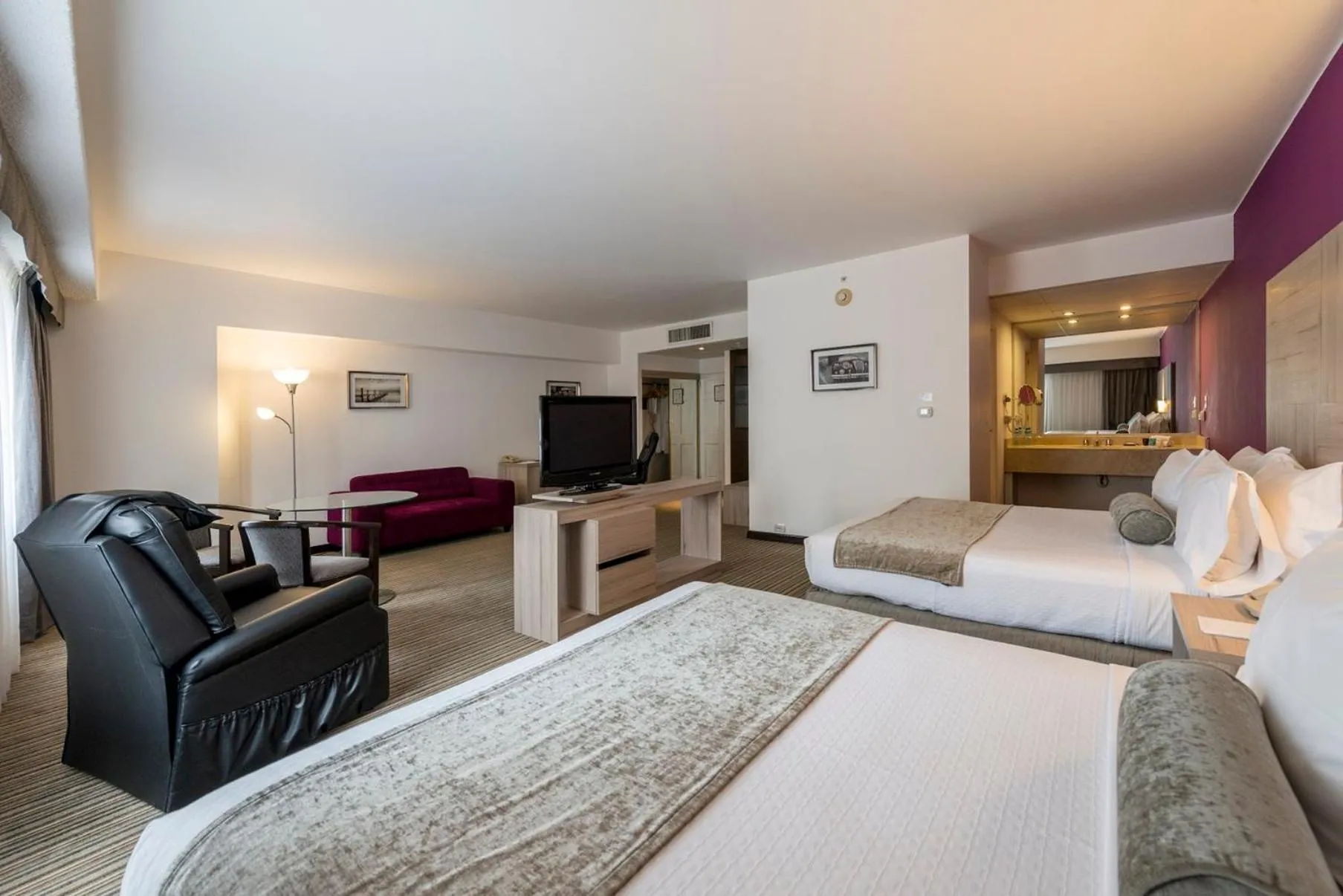 Photo of the whole room, Bed in Crowne Plaza Lima by IHG