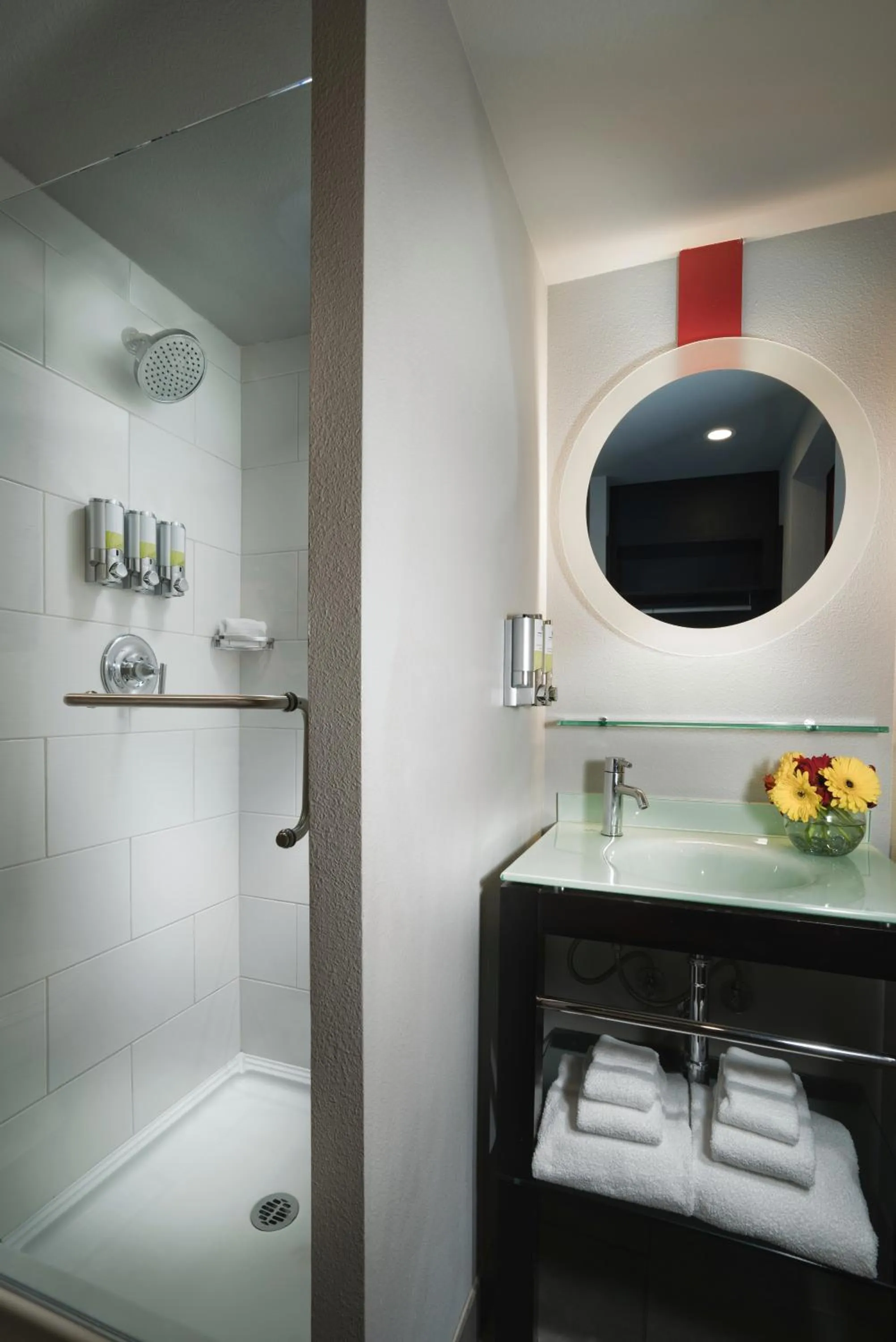 Shower in Staypineapple, Hotel FIVE, Downtown Seattle