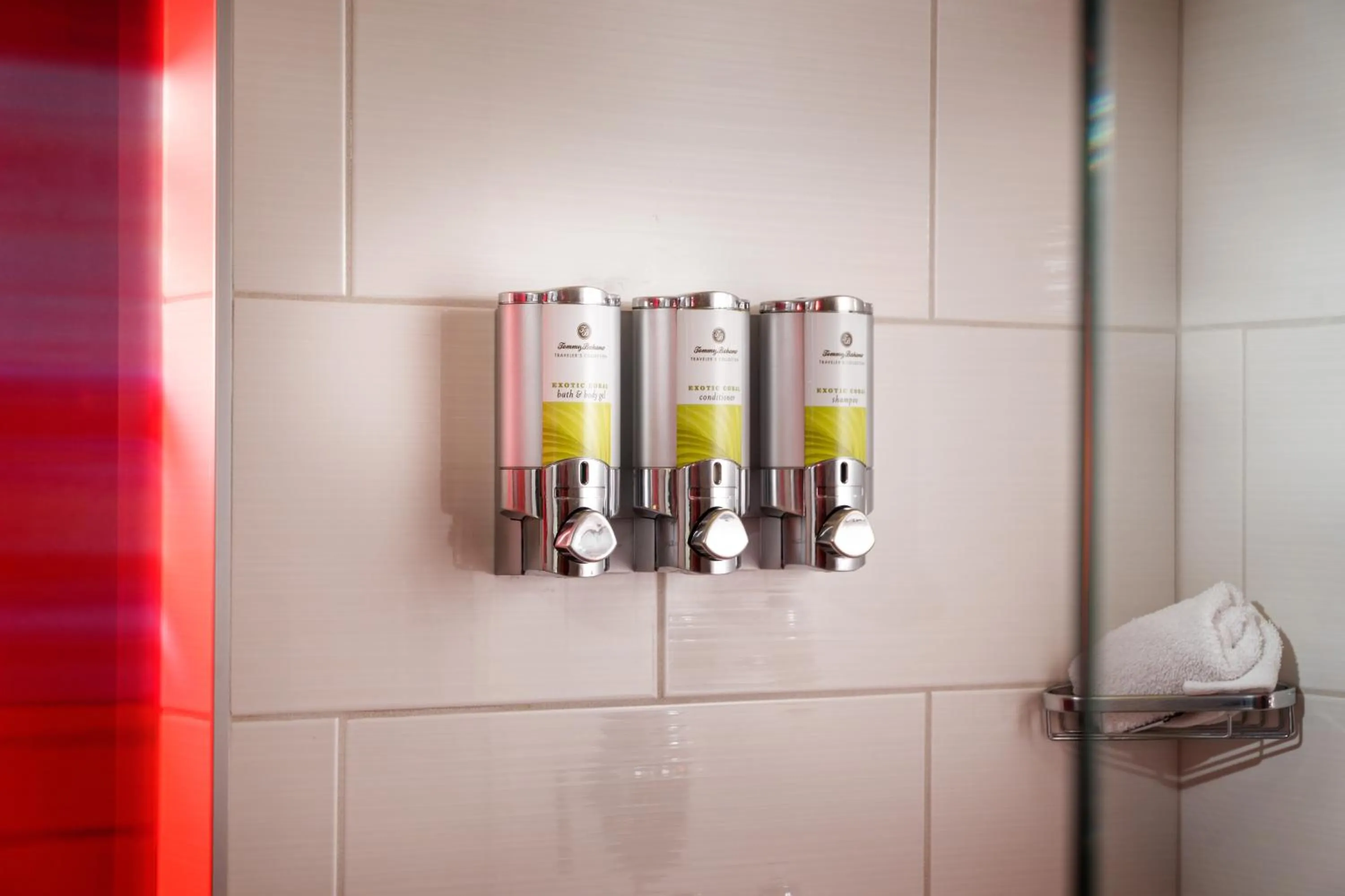 Shower in Staypineapple, Hotel FIVE, Downtown Seattle