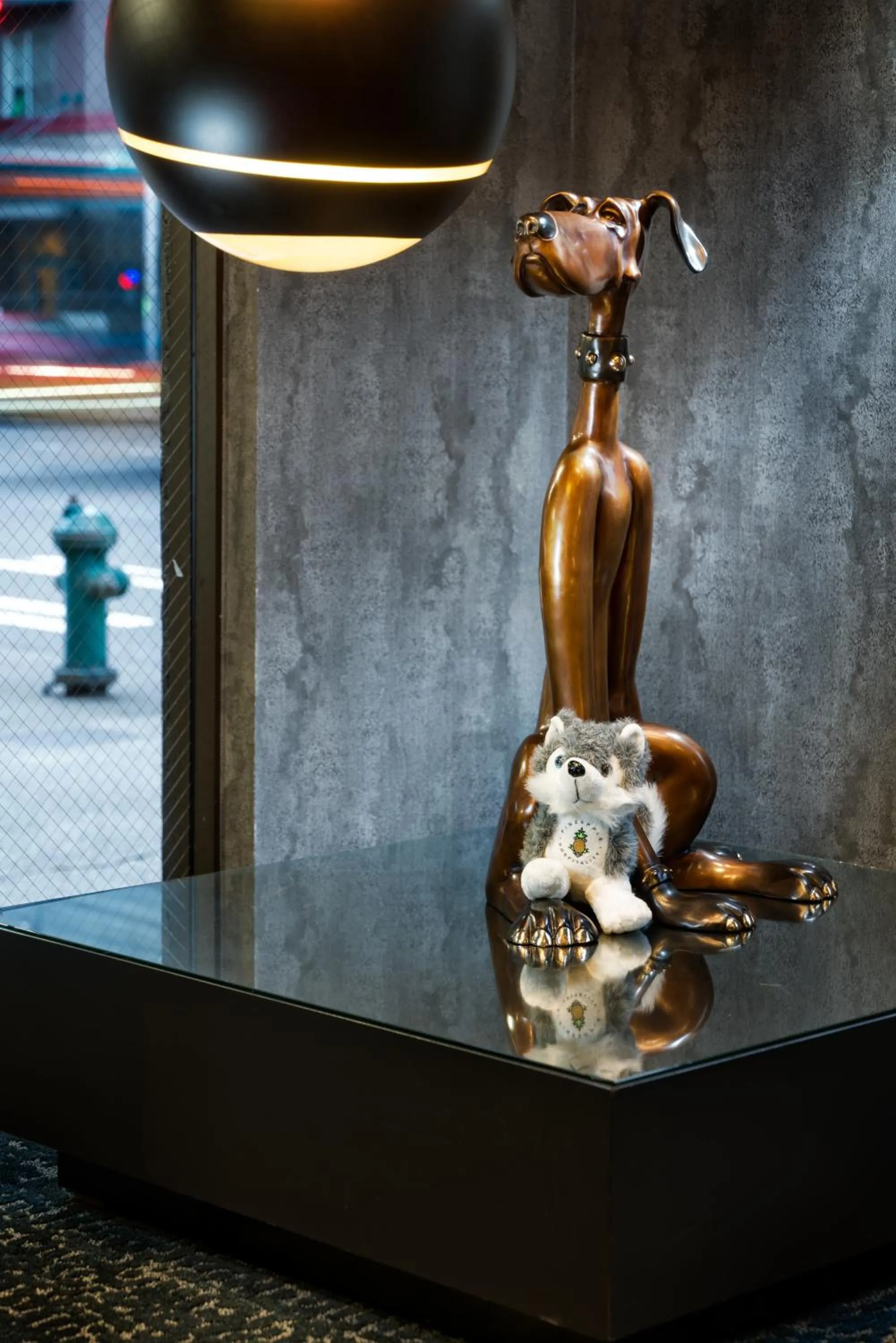 Decorative detail in Staypineapple, Hotel FIVE, Downtown Seattle