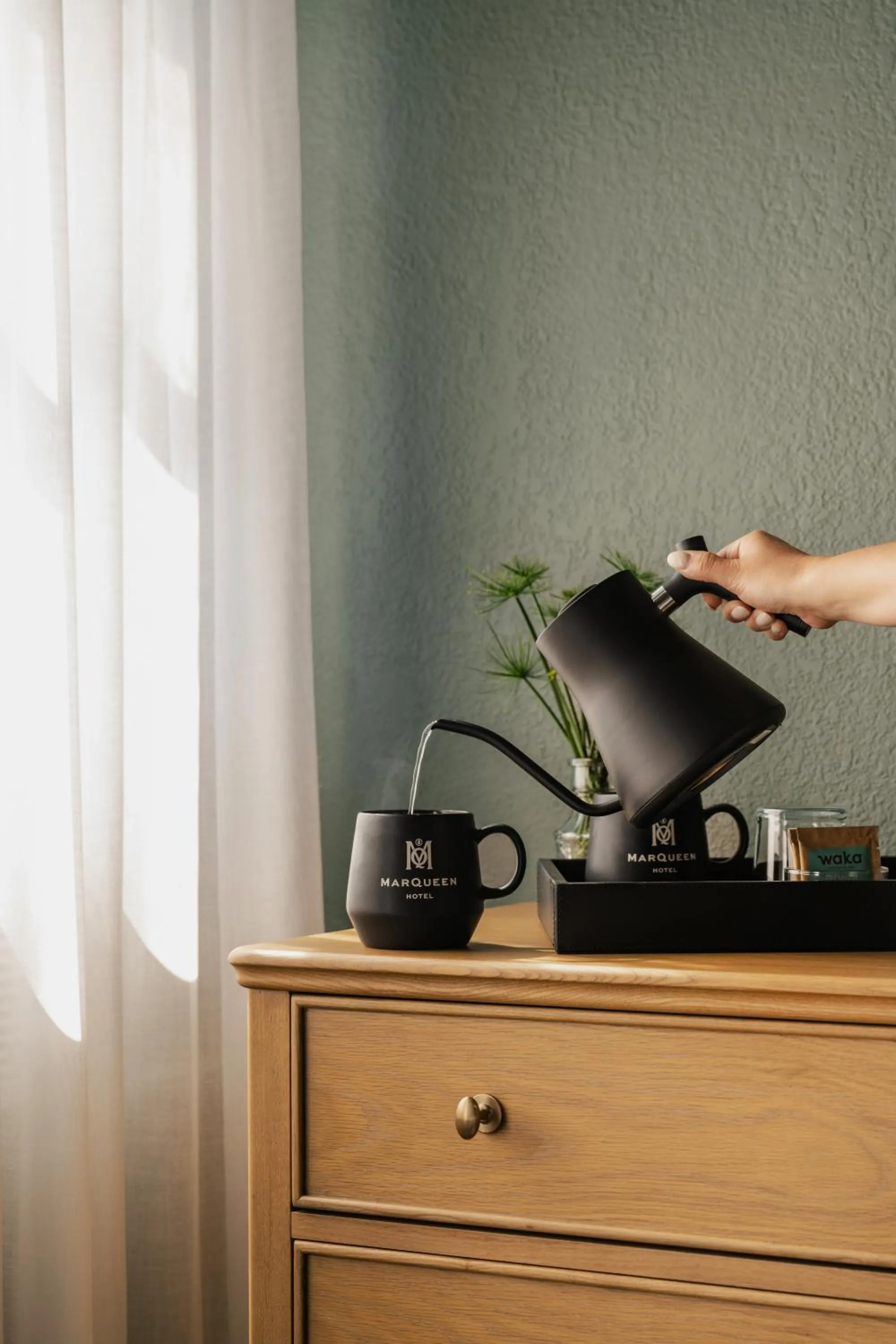 Coffee/tea facilities in MarQueen Hotel - NEWLY RENOVATED