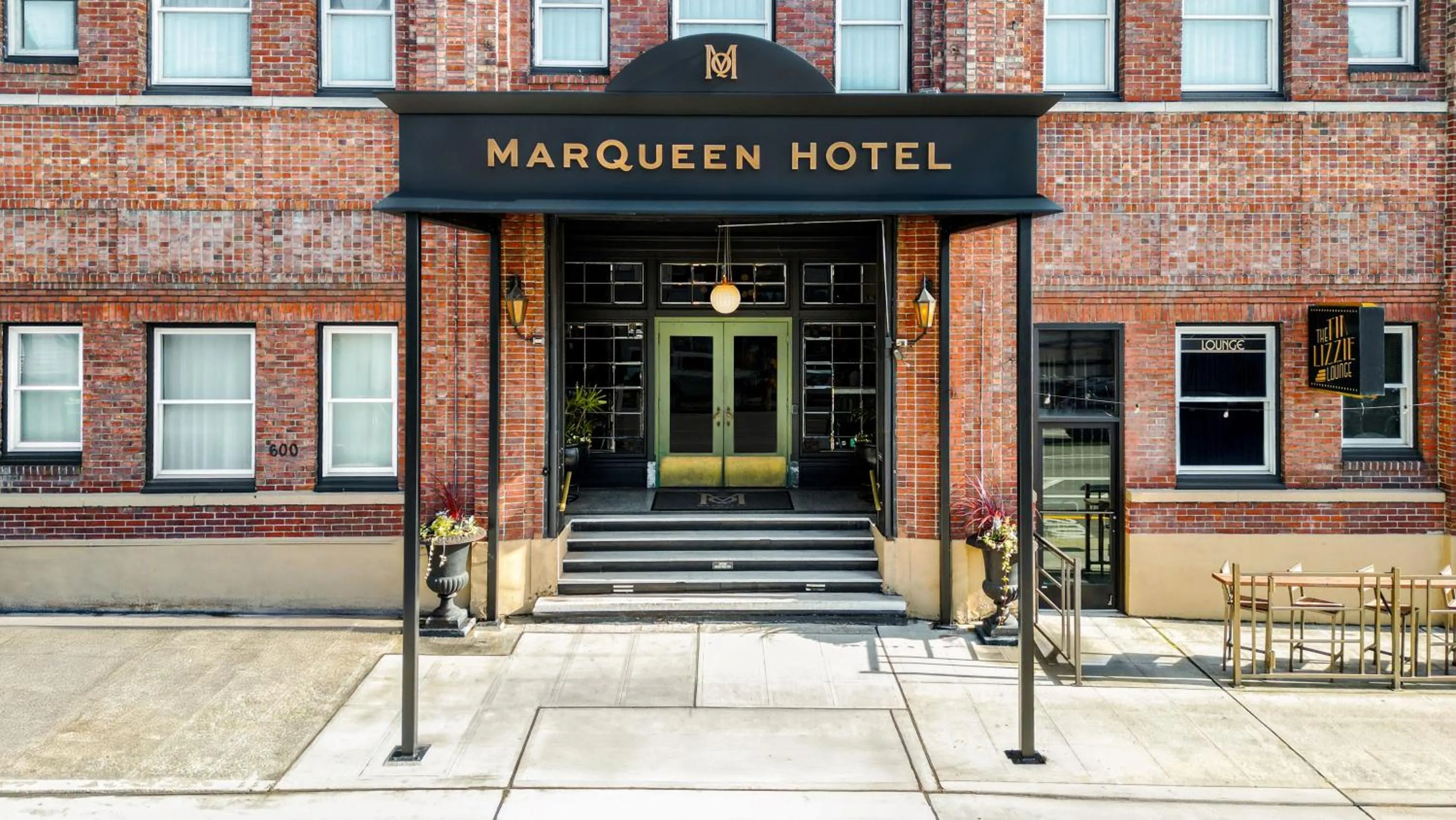 Facade/entrance in MarQueen Hotel - NEWLY RENOVATED