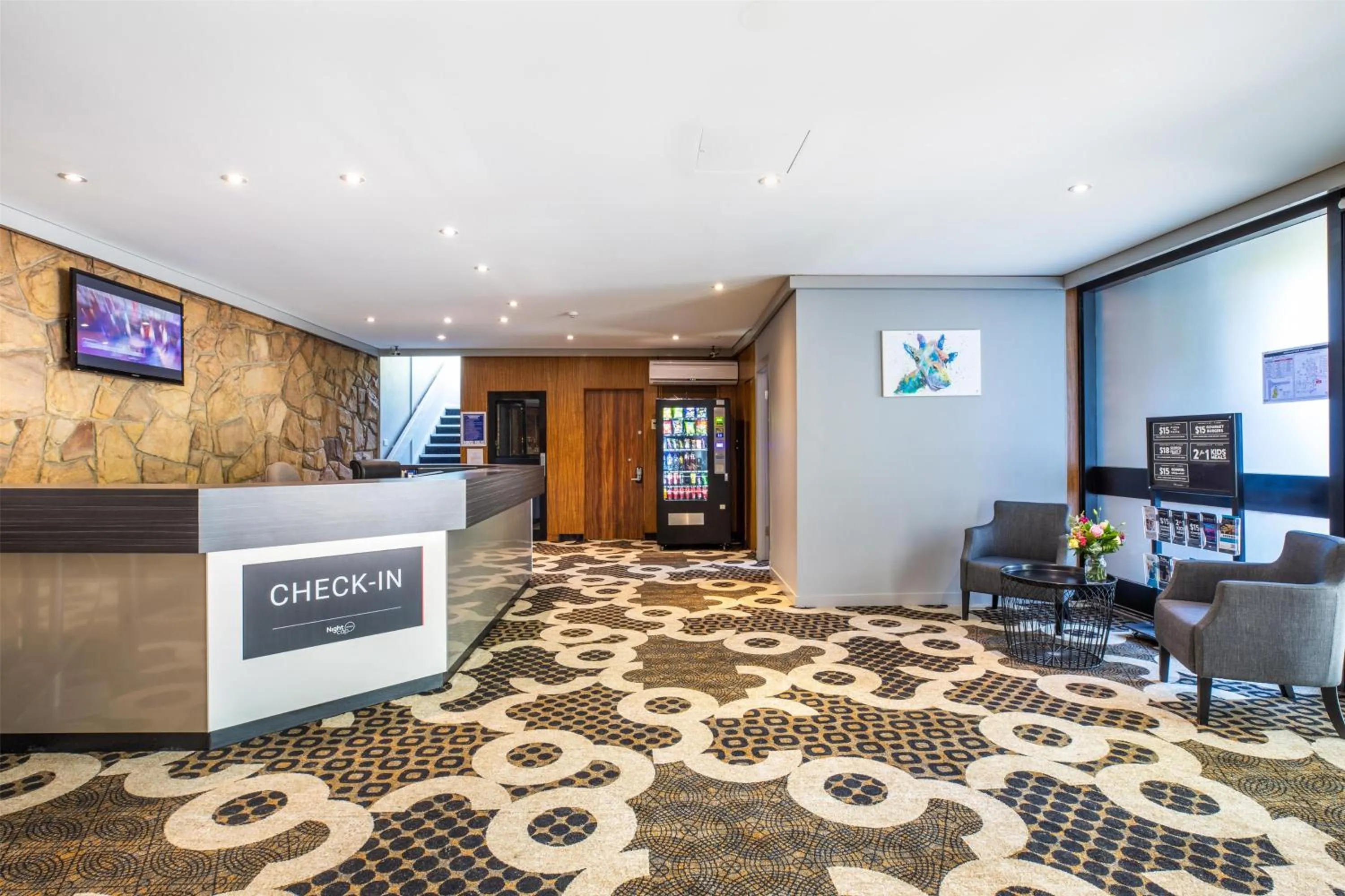 Lobby or reception in Nightcap at the Ranch Hotel