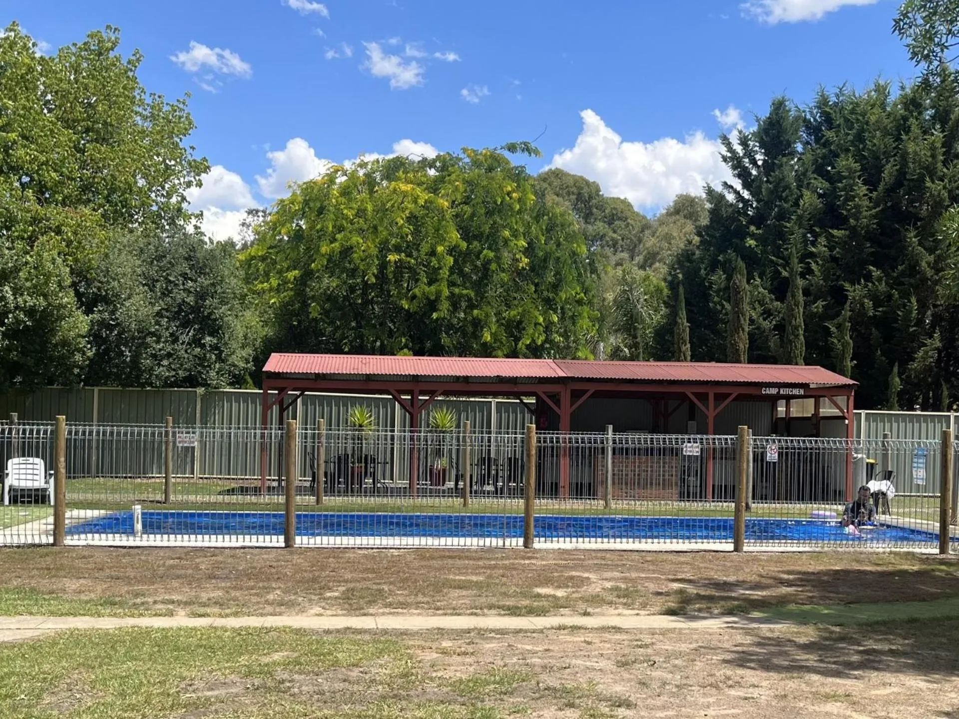 Swimming pool in High Country Holiday Park