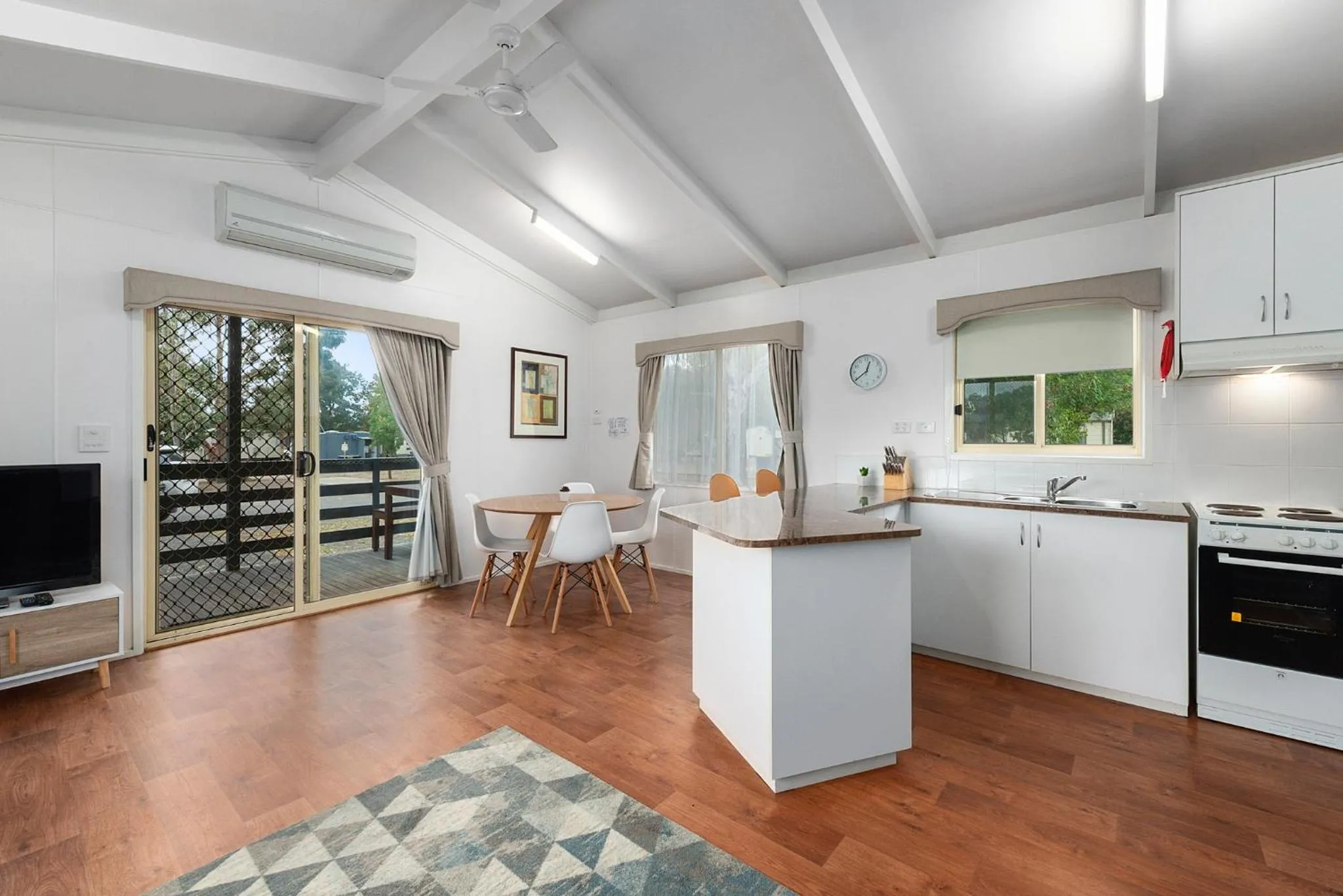 Dining area in High Country Holiday Park