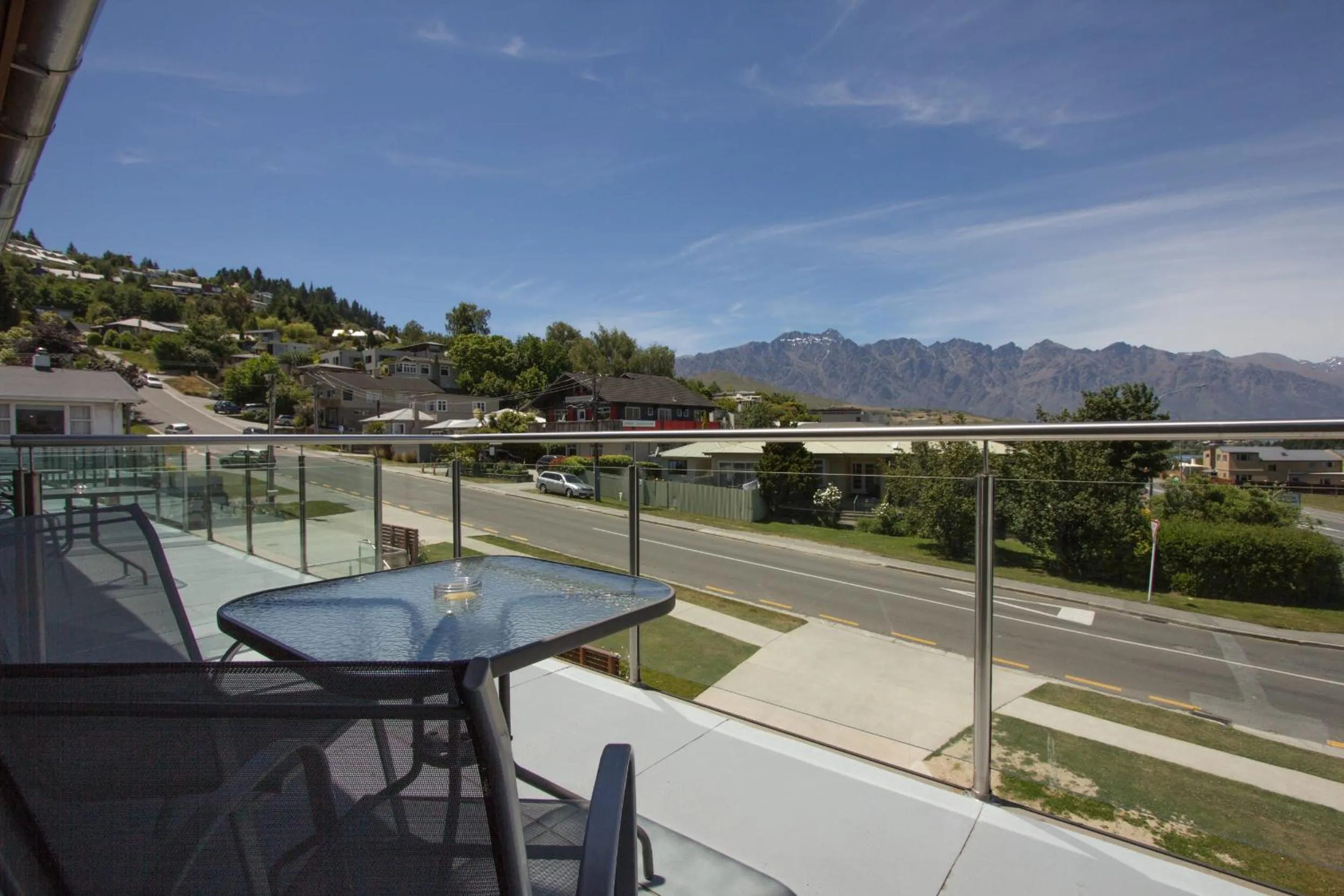Balcony/Terrace in Autoline Motel Queenstown