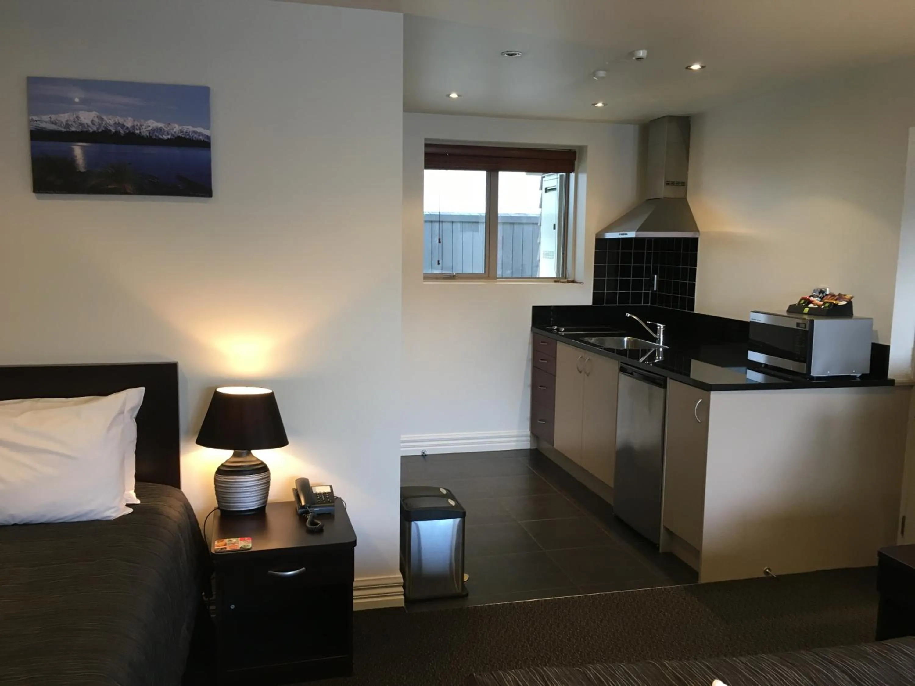 Bed in Autoline Motel Queenstown