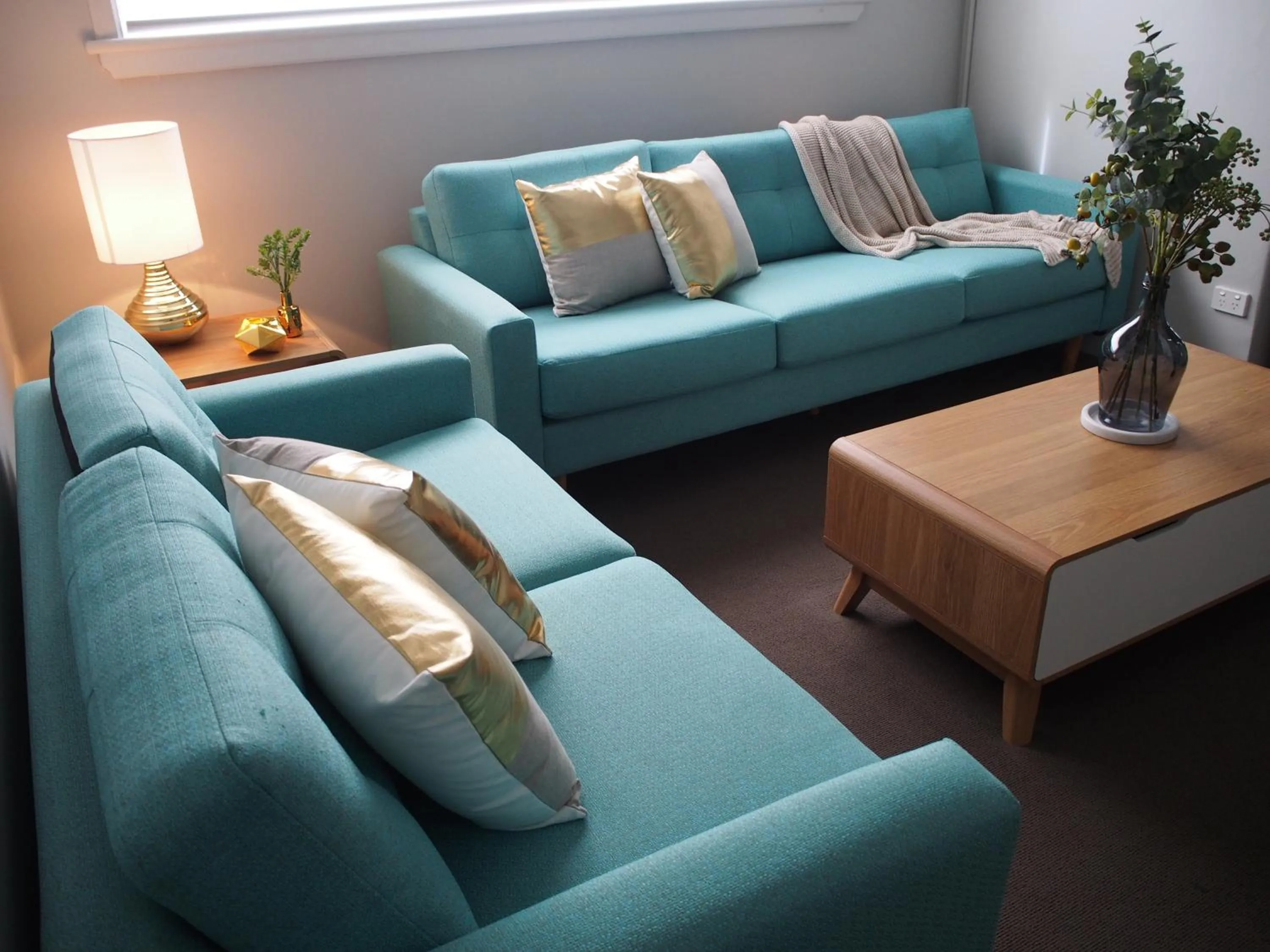 Communal lounge/ TV room in City Quarters on Brewer