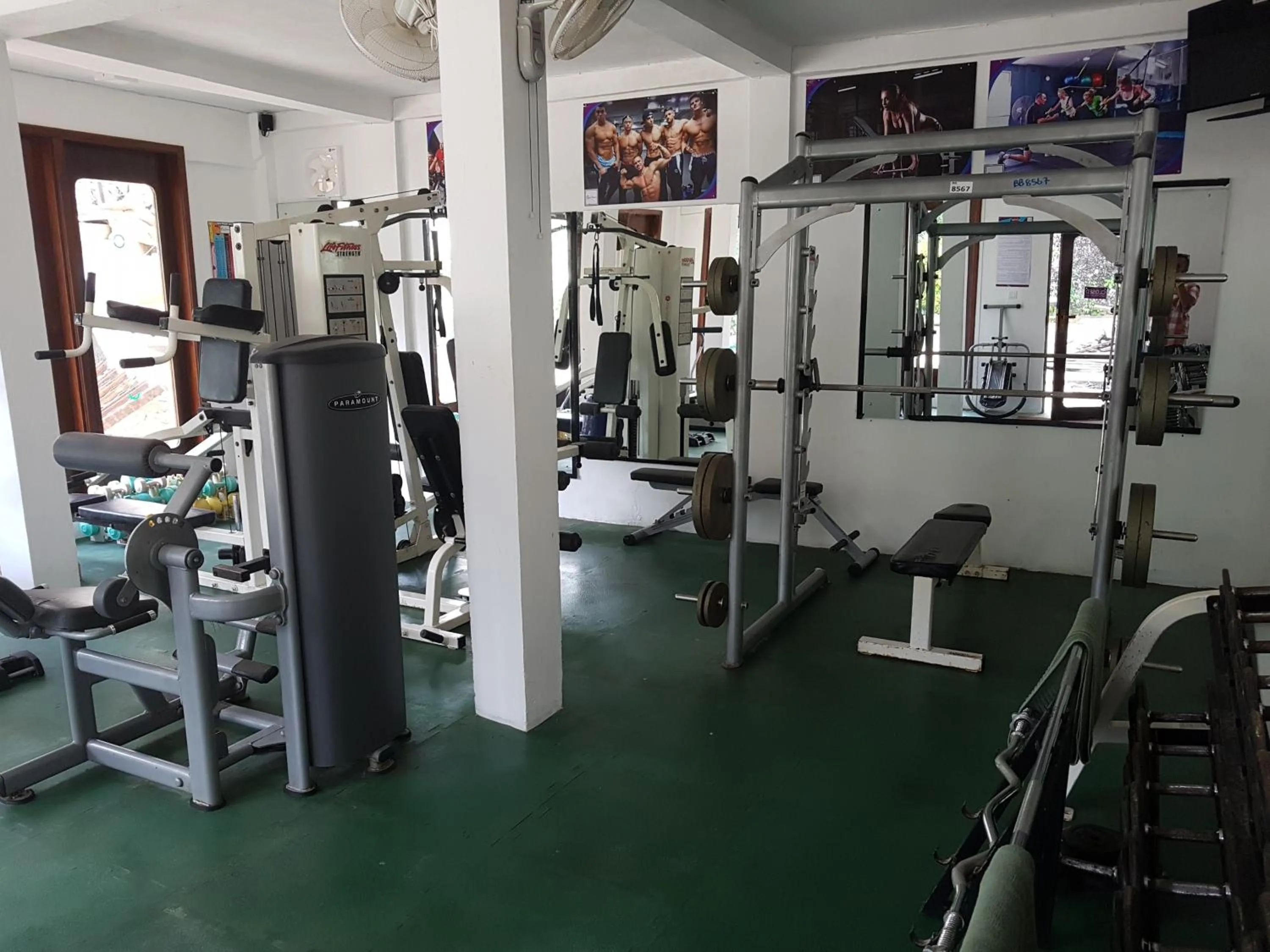Fitness centre/facilities in Hotel Sunray
