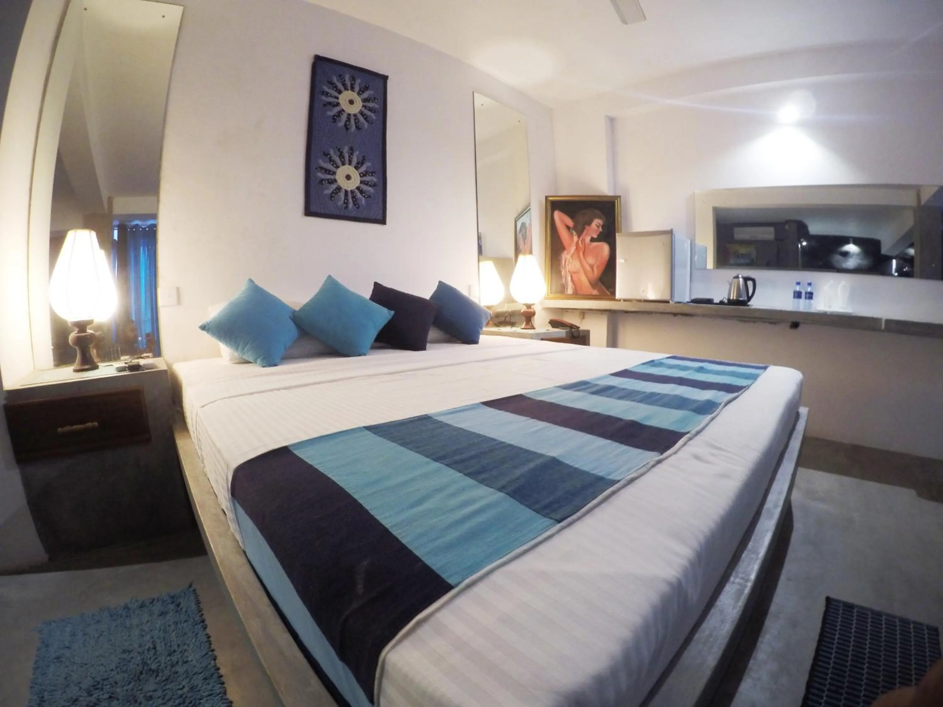 Bedroom, Bed in Hotel Sunray