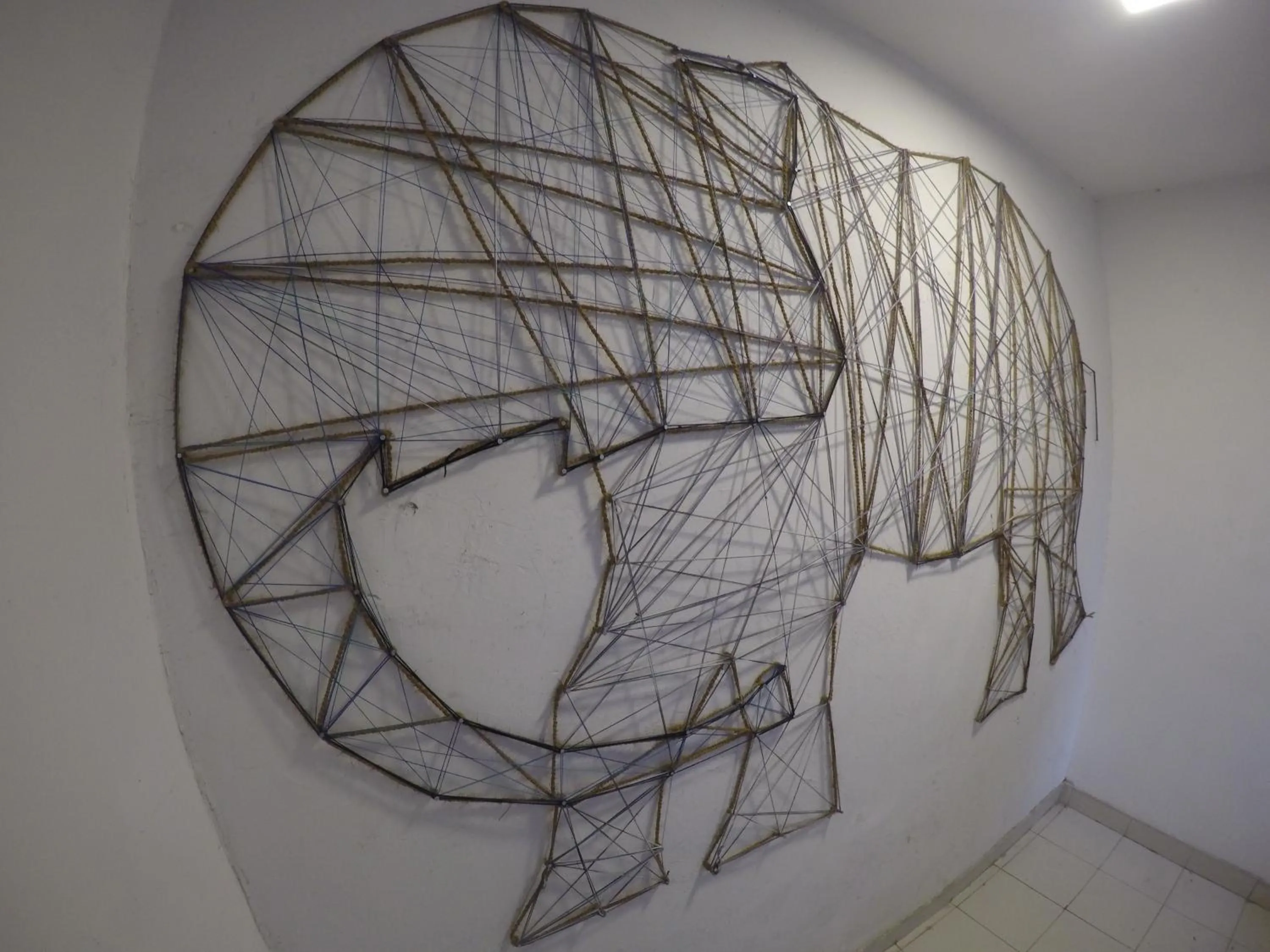 Decorative detail in Hotel Sunray