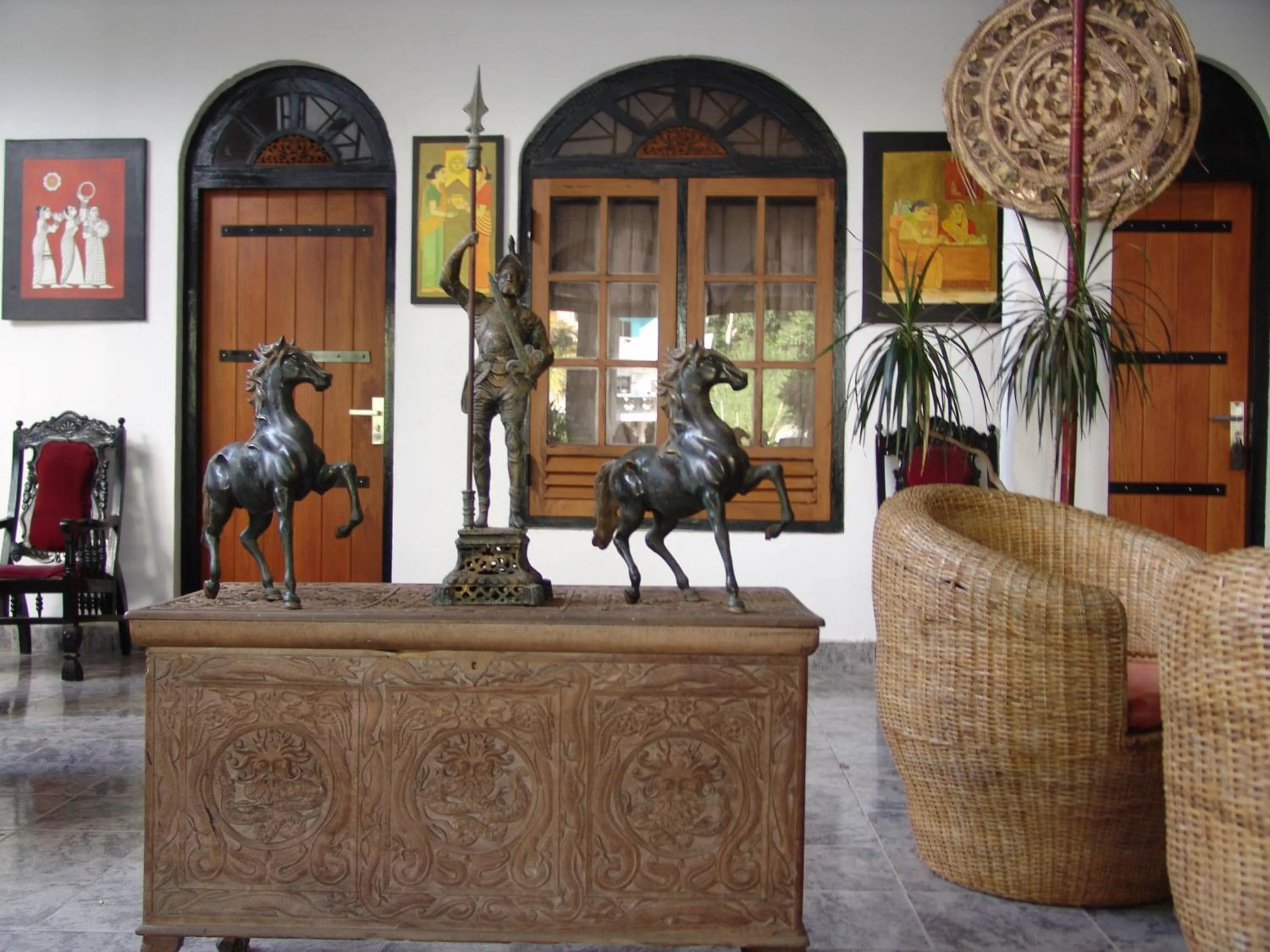 Decorative detail in Hotel Sunray