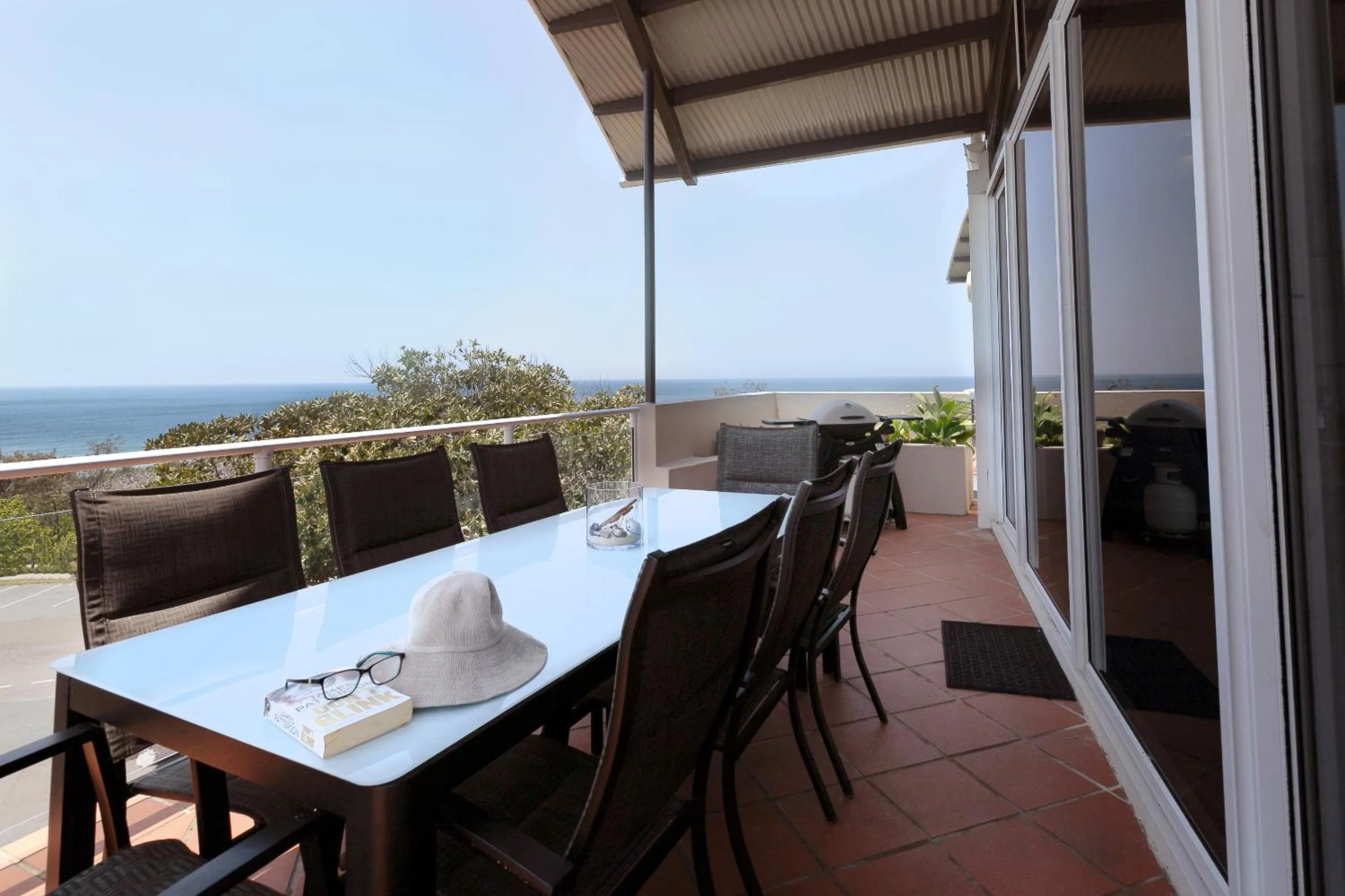 Balcony/Terrace in Aqua Promenade Beachfront Holiday Apartments