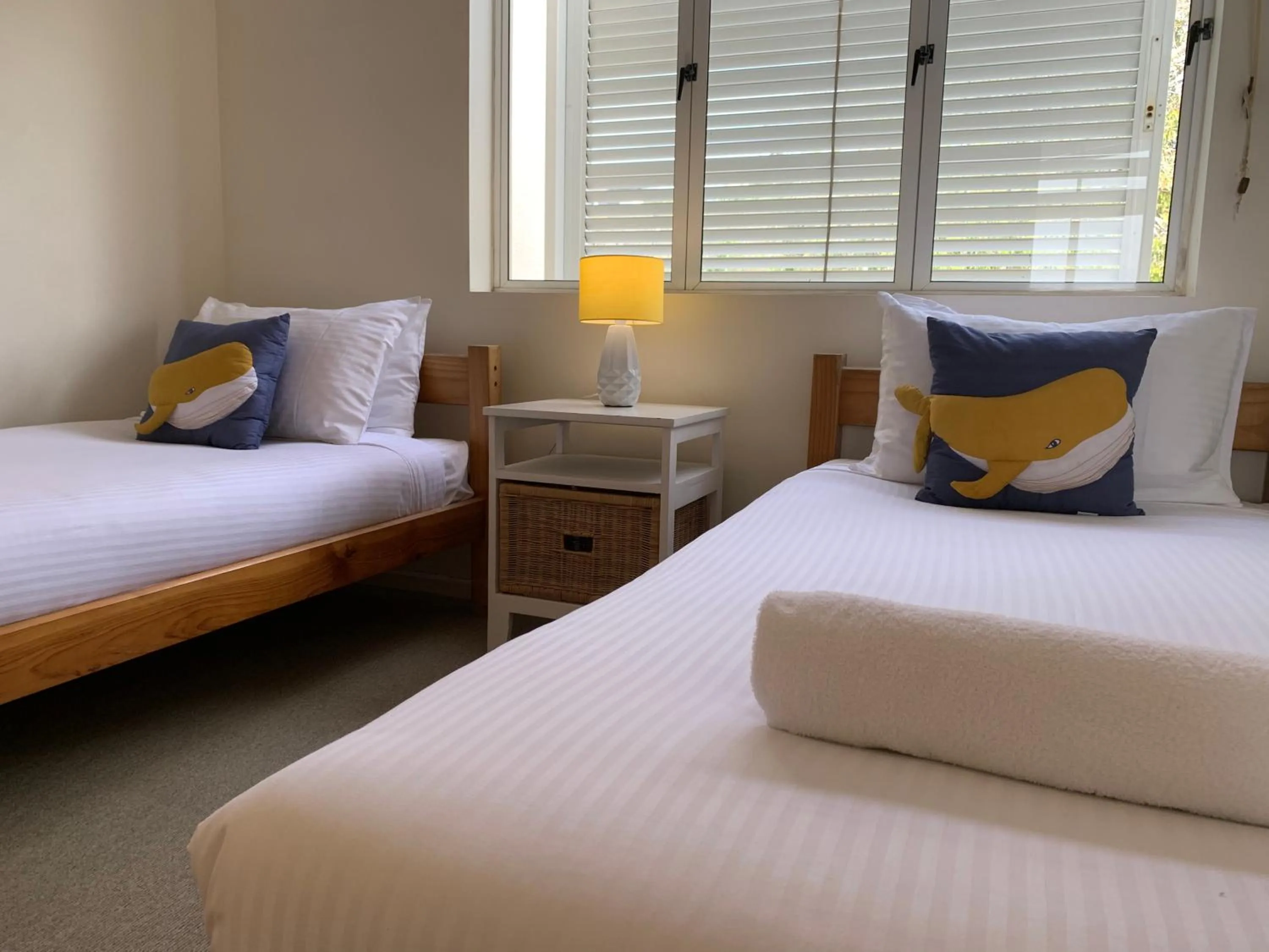 Bedroom, Bed in Aqua Promenade Beachfront Holiday Apartments